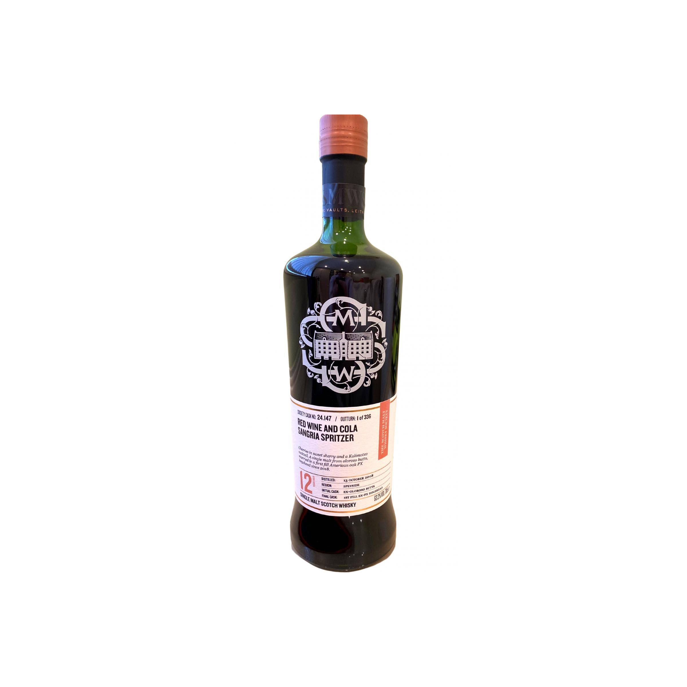The Scotch Malt Whisky Society 2008 12 Years Single Malt Whisky