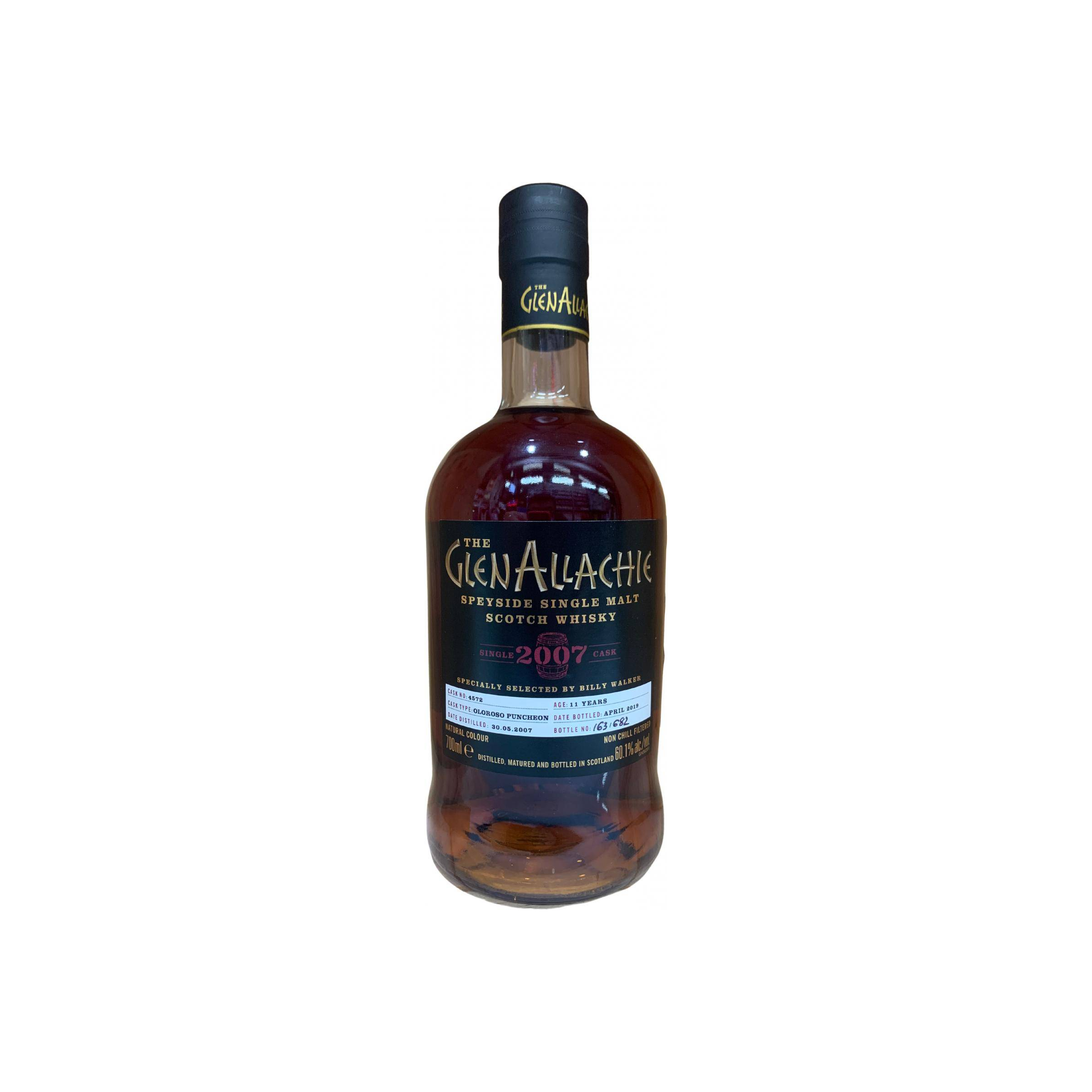 The GlenAllachie Single Cask 2007 11 Years Single Malt Whisky