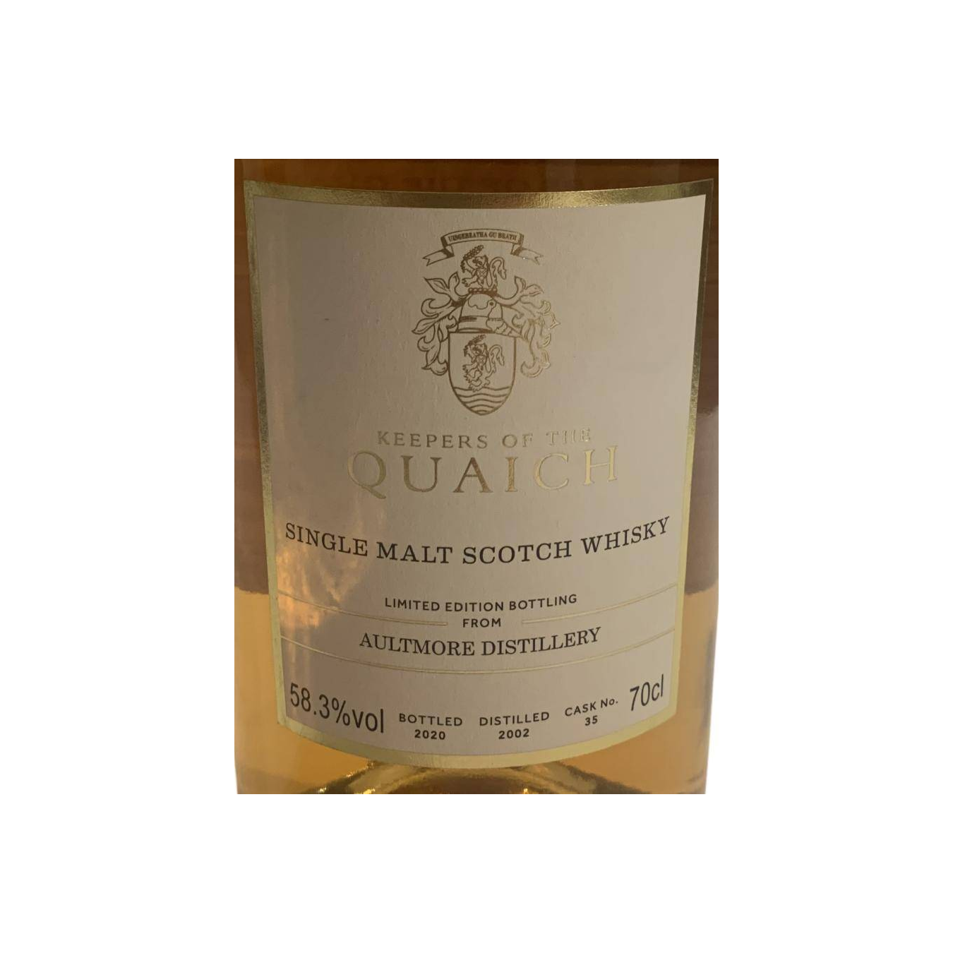 Aultmore 2002 18 Years Single Malt Whisky