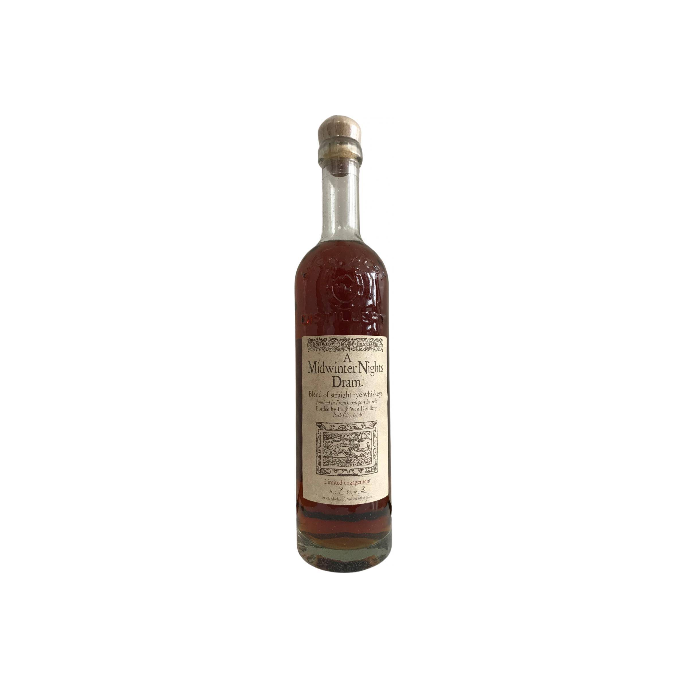High West Rye Whisky