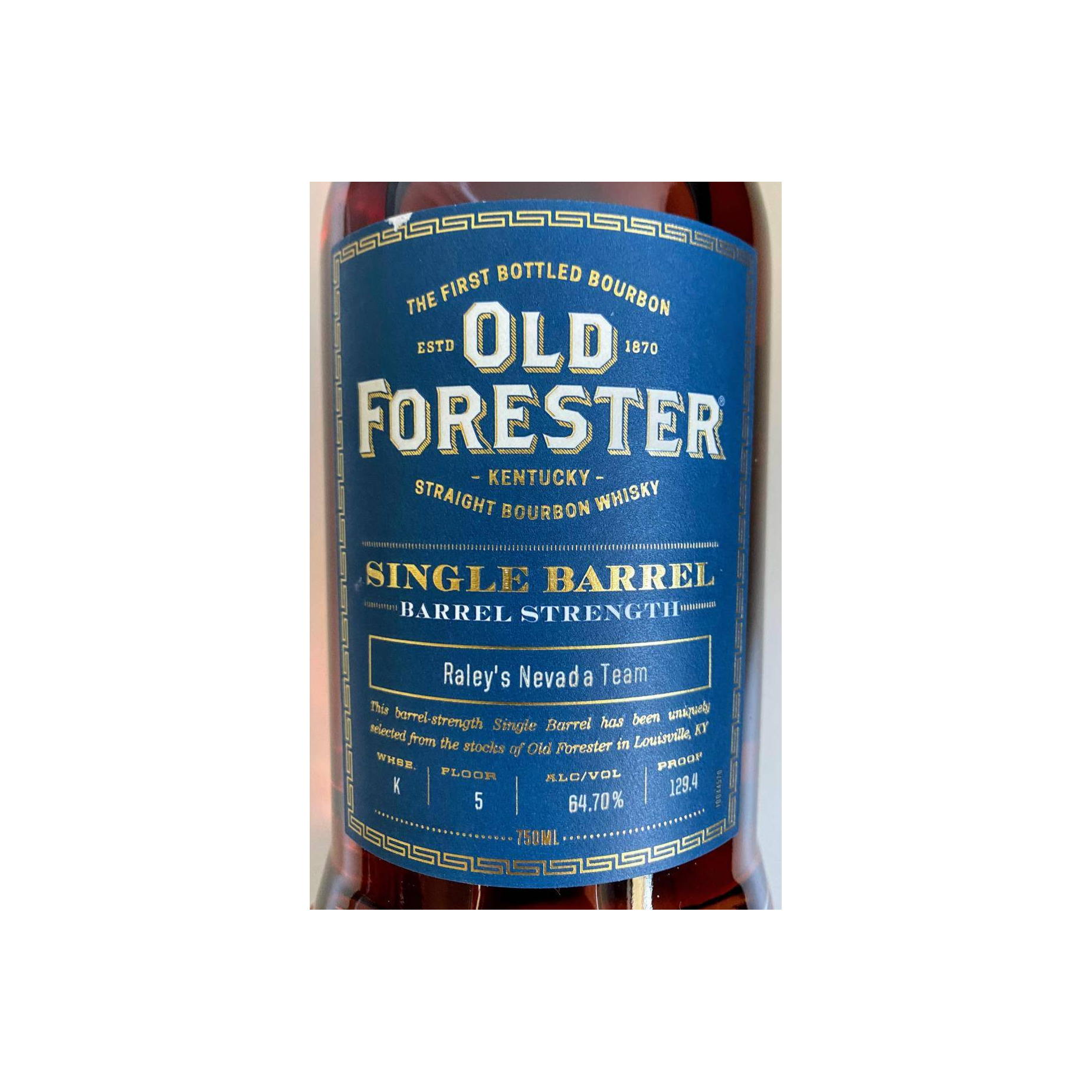 Old Forester Single Barrel 2