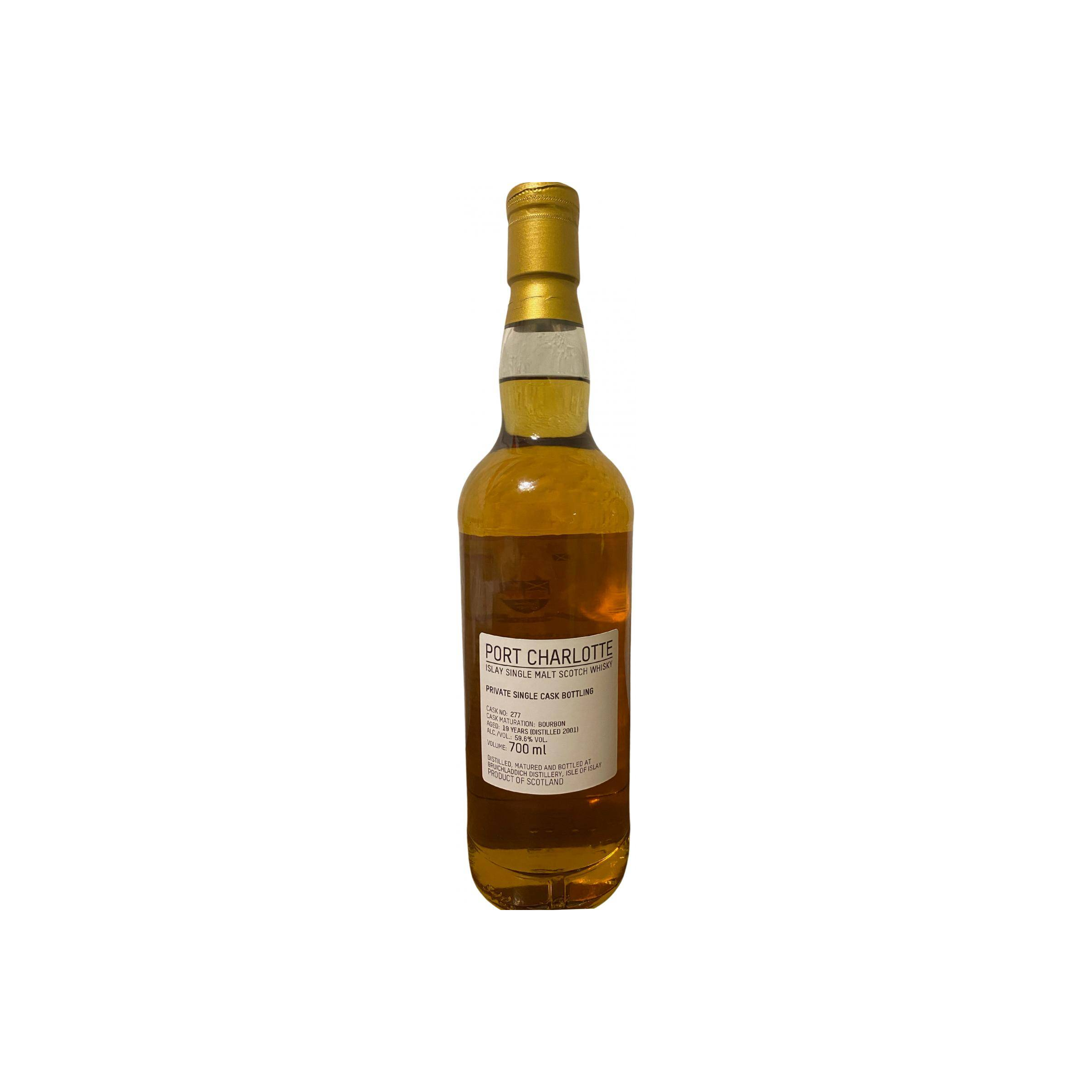 Port Charlotte 2001 19 Years Single Malt Whisky