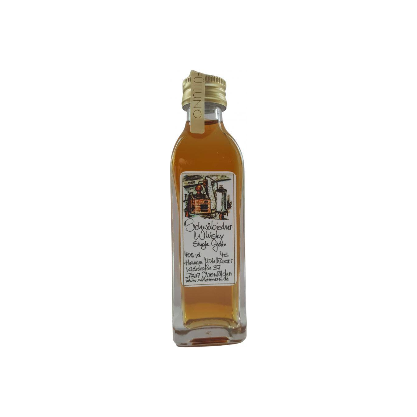 Landbrennerei Mühlhäuser Schwäbischer Whisky 2