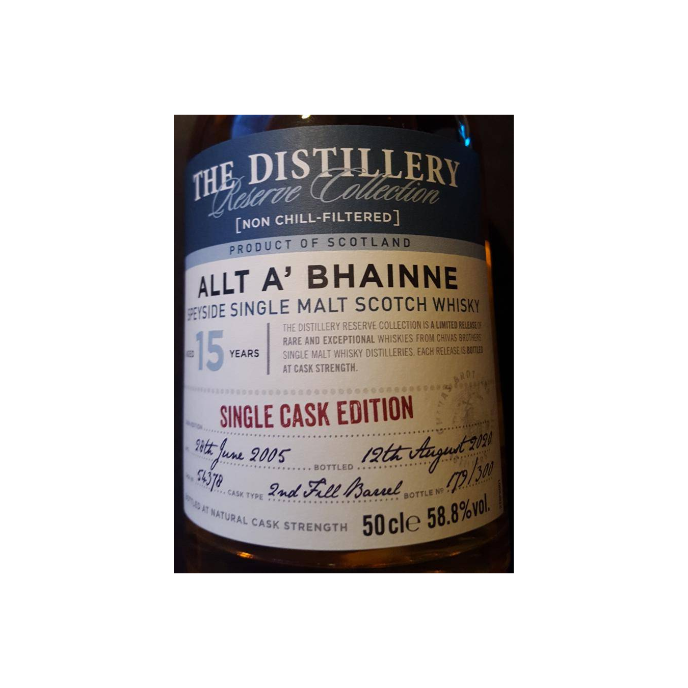 Allt-A-Bhainne 2005 15 Years Single Malt Whisky