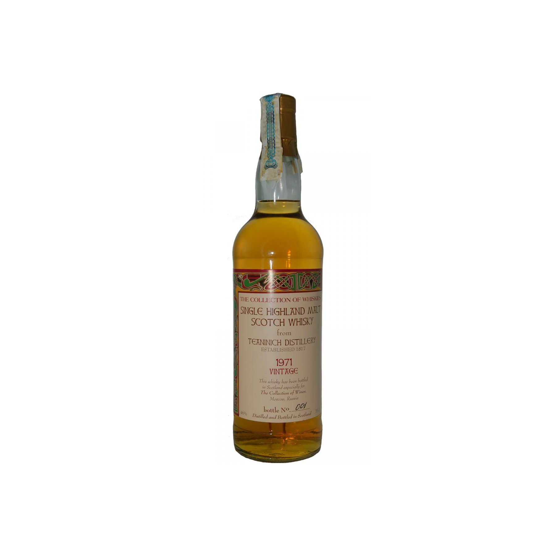 Teaninich 1971 34 Years Single Malt Whisky