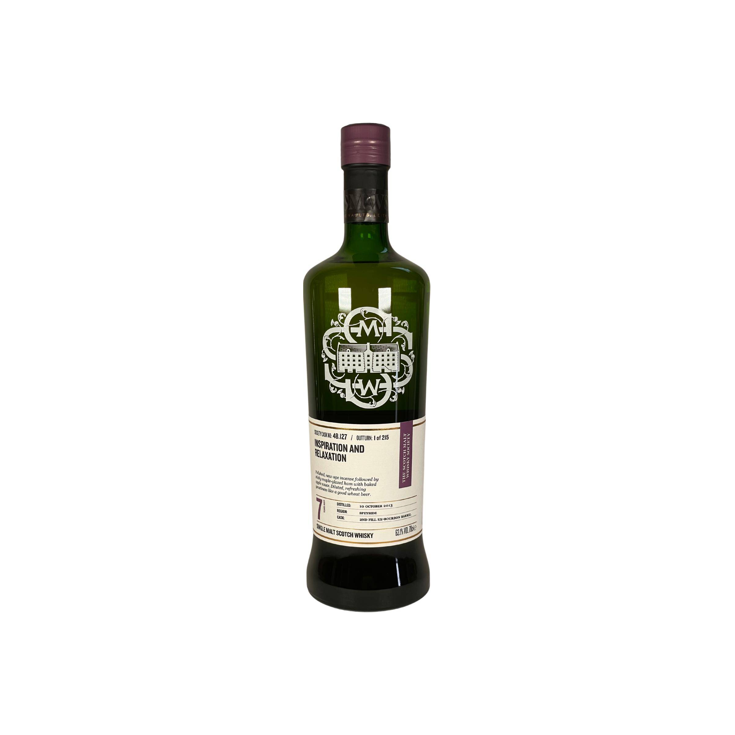 The Scotch Malt Whisky Society 2013 7 Years Single Malt Whisky