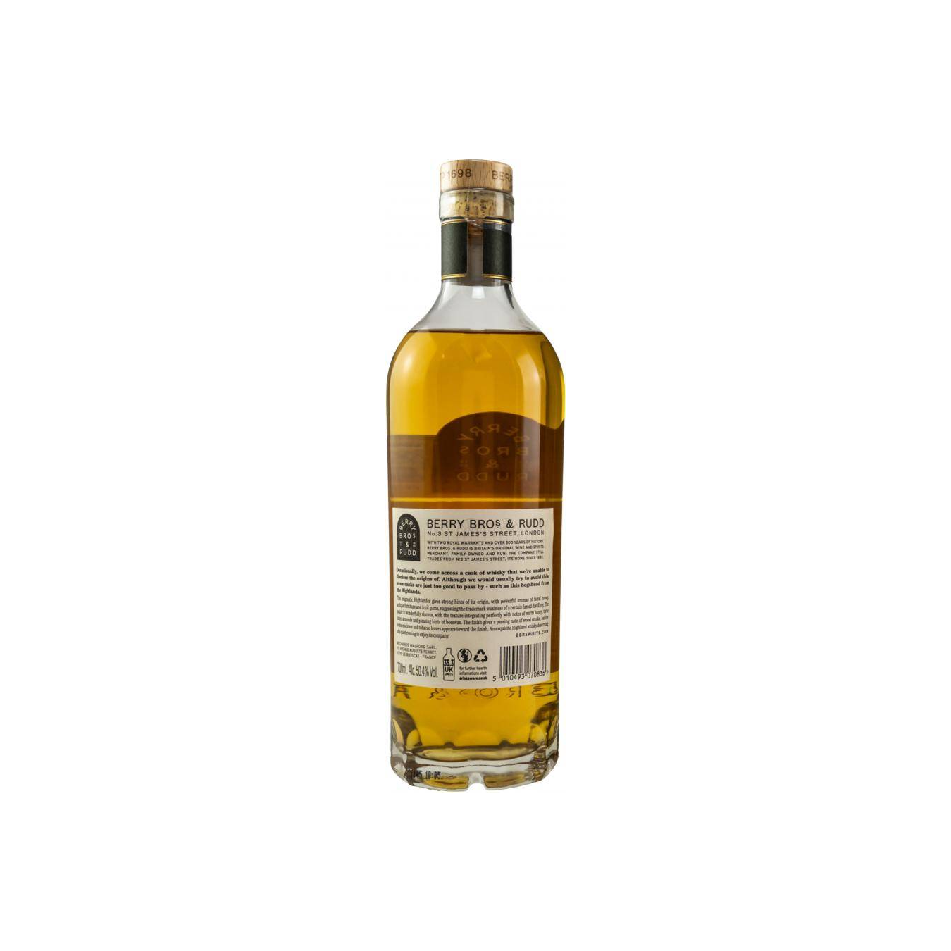 Berry Bros. & Rudd Single Cask 2000 21 Years Single Malt Whisky 3