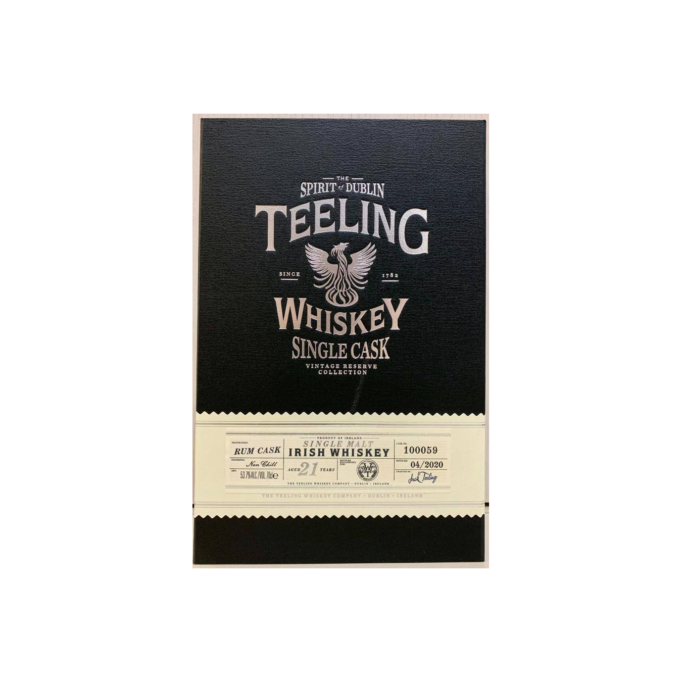 Teeling Single Cask 21 Years Single Malt Whisky 2