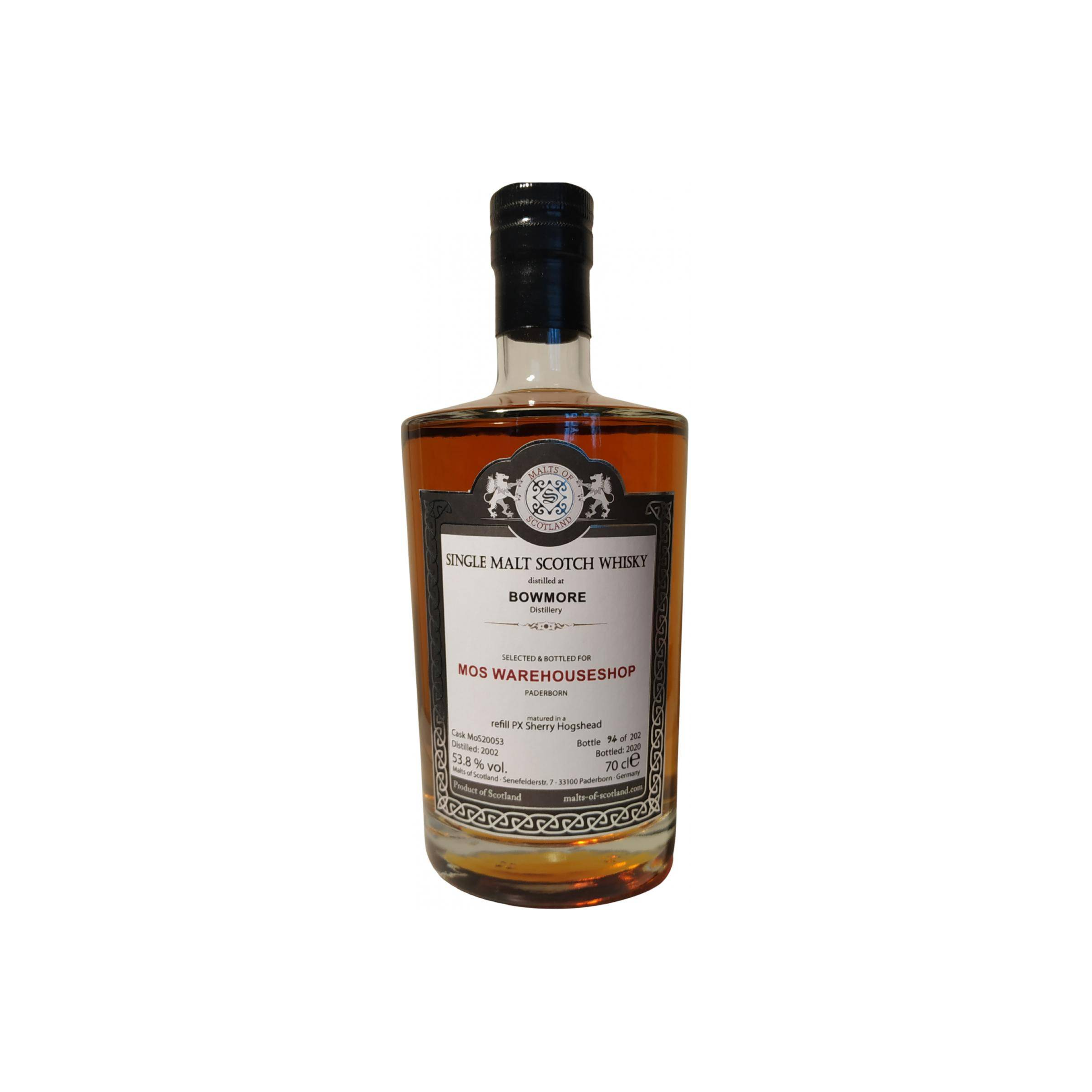 Bowmore 2002 18 Years Single Malt Whisky