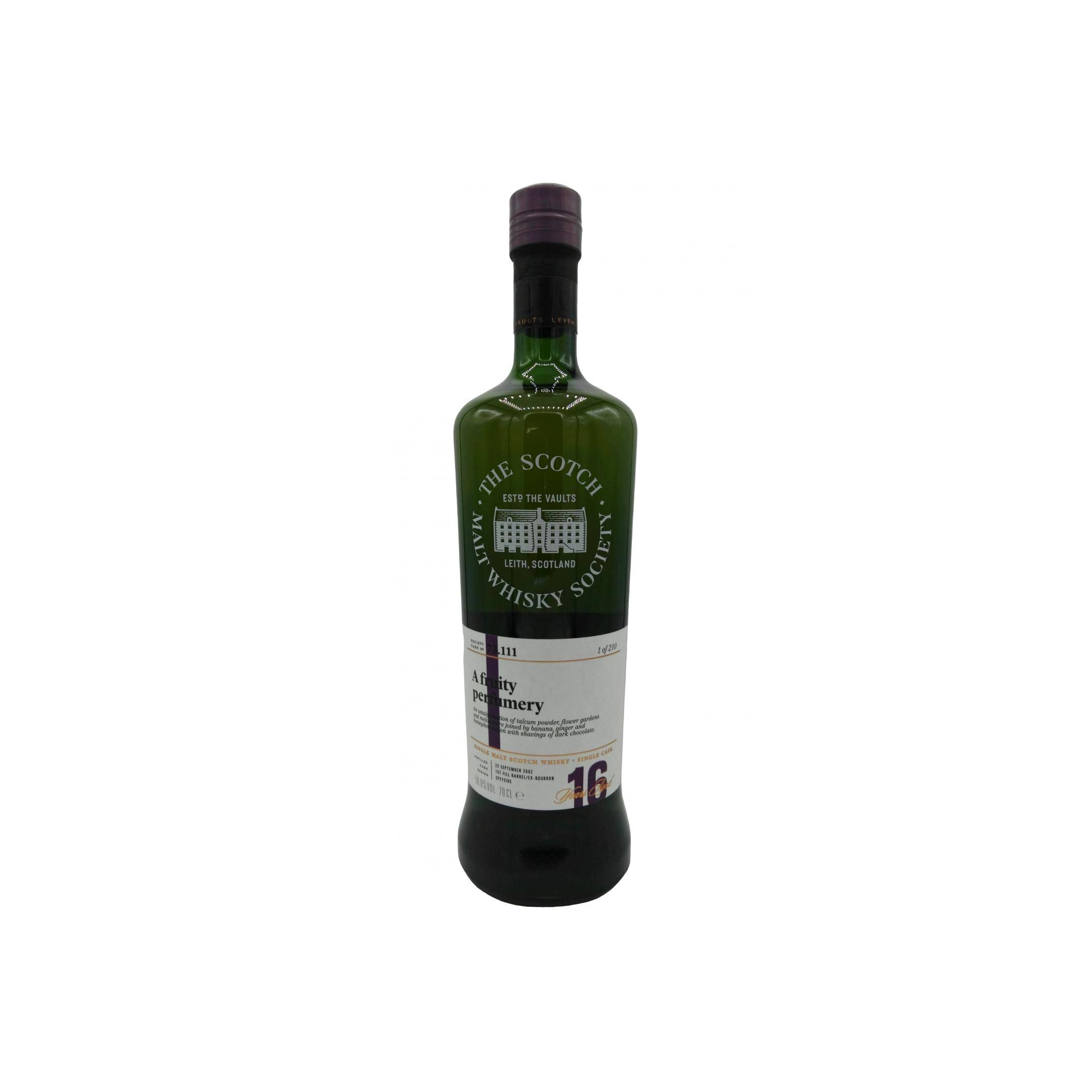 The Scotch Malt Whisky Society 2002 16 Years Single Malt Whisky