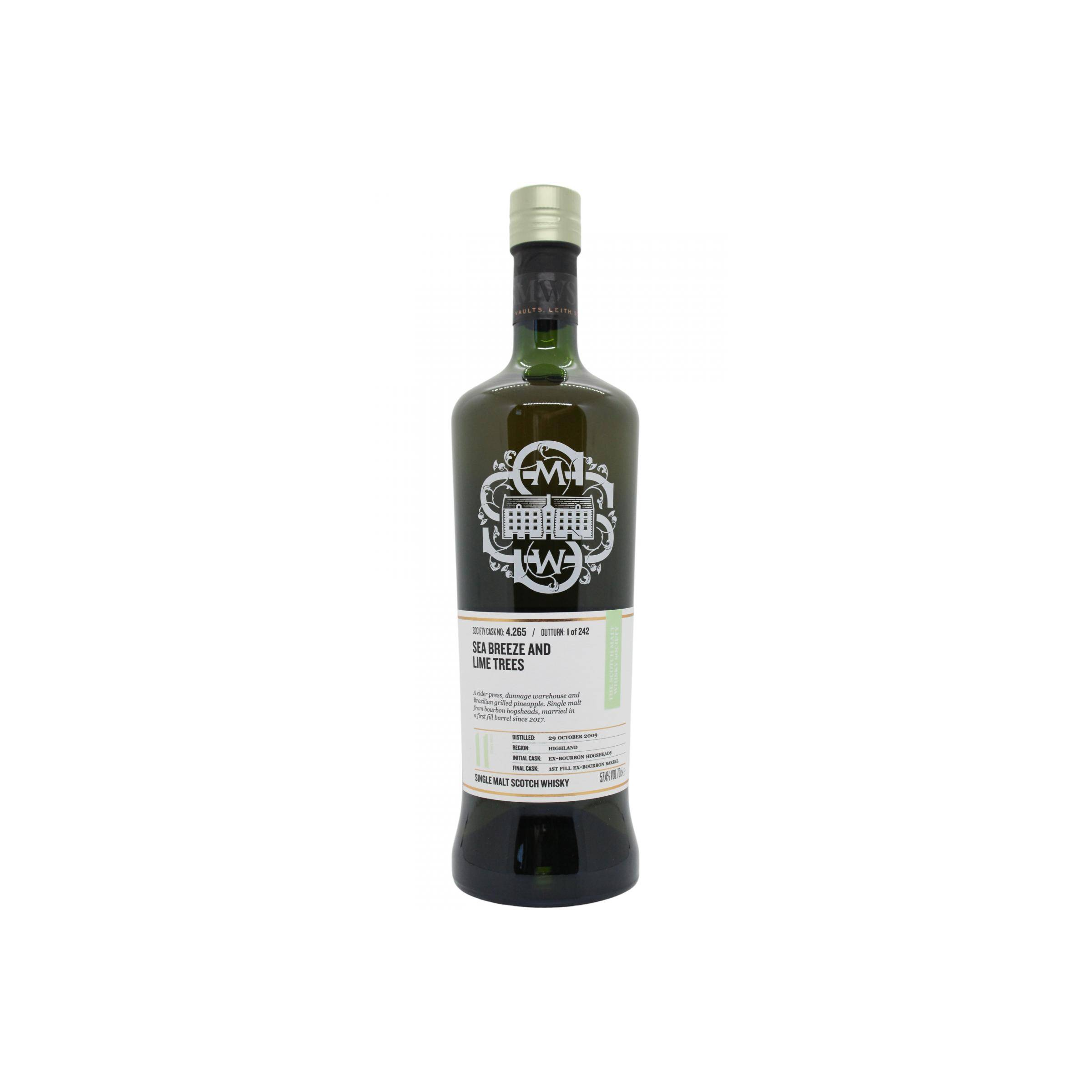 The Scotch Malt Whisky Society 2009 11 Years Single Malt Whisky