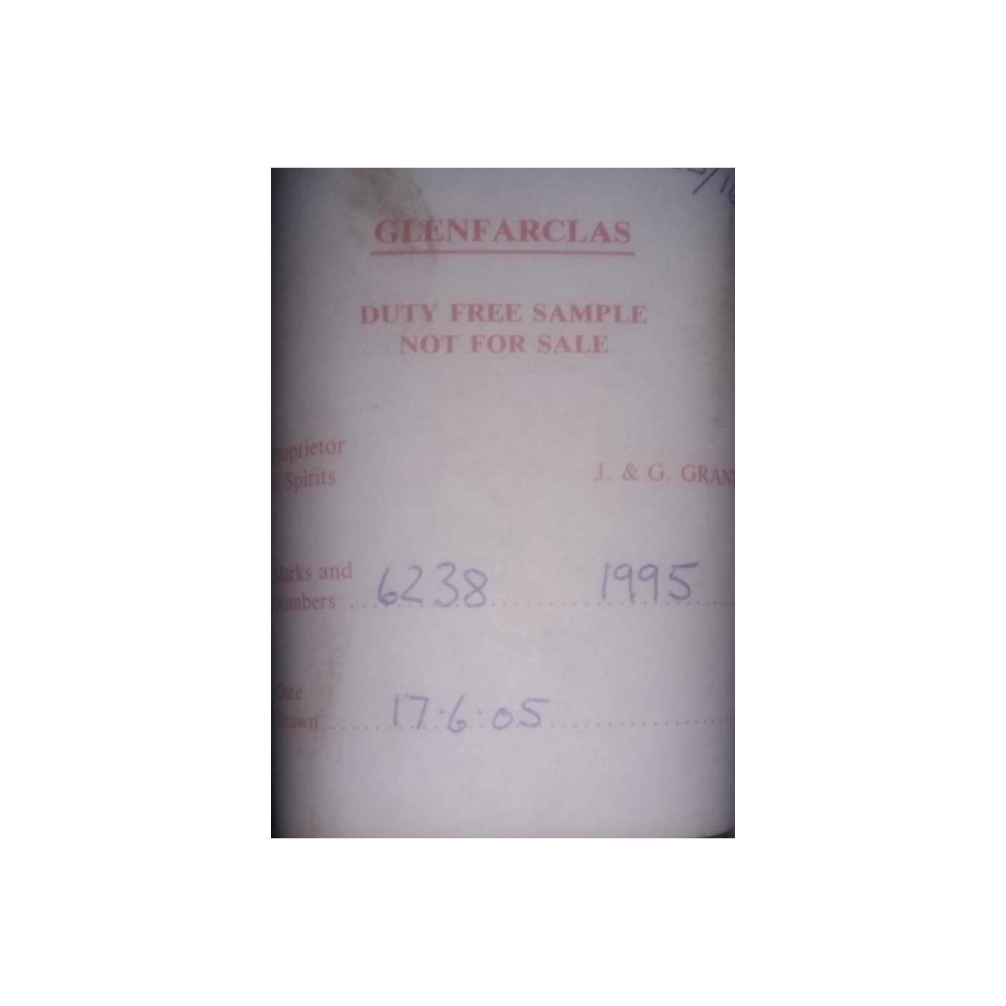 Glenfarclas 1995 10 Years Single Malt Whisky