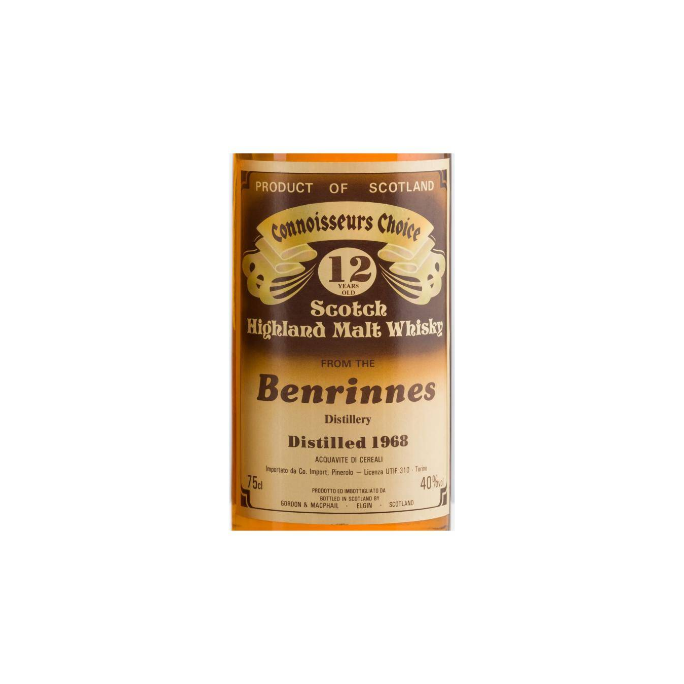 Benrinnes Connoisseurs Choice 1968 12 Years Single Malt Whisky 2