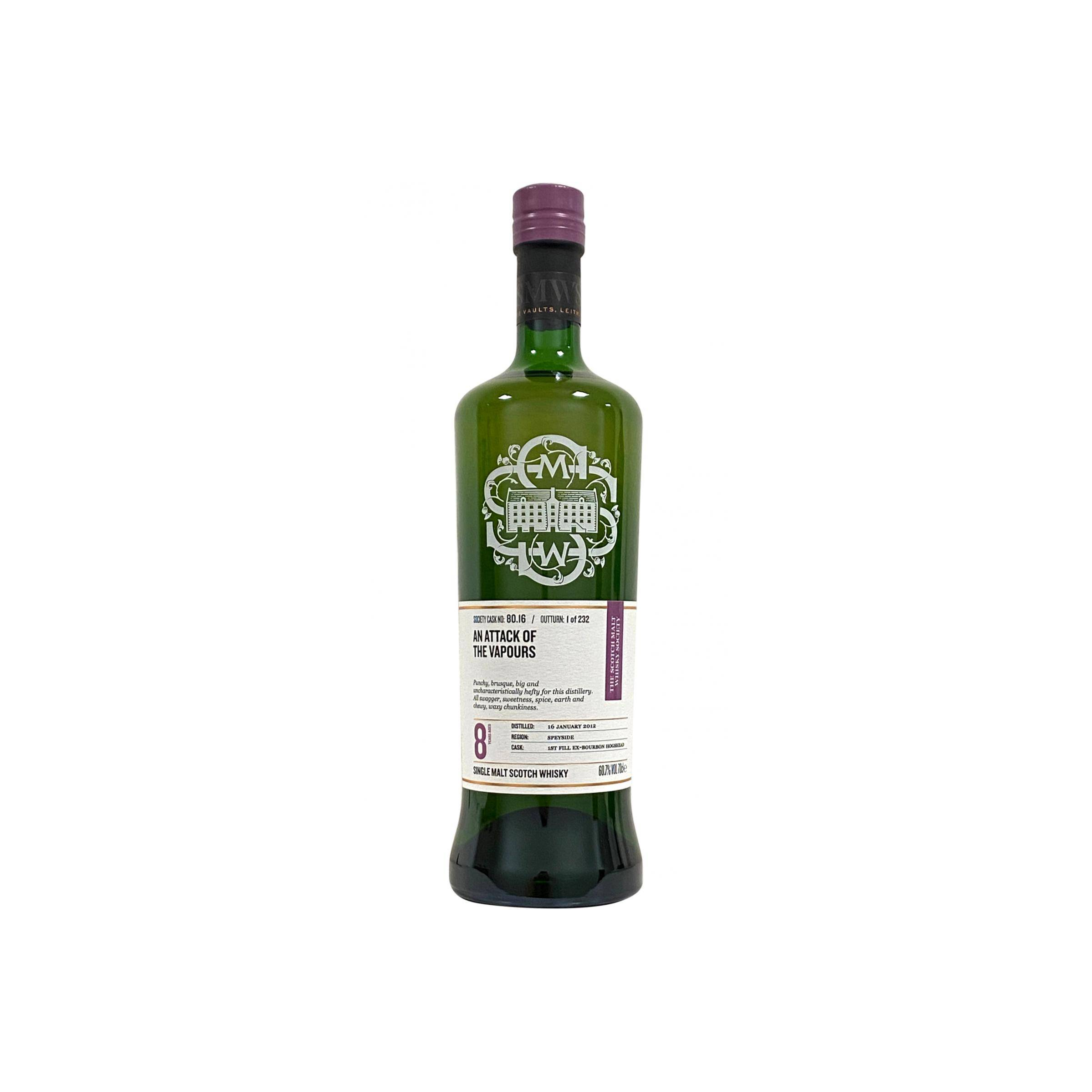 The Scotch Malt Whisky Society 2012 8 Years Single Malt Whisky