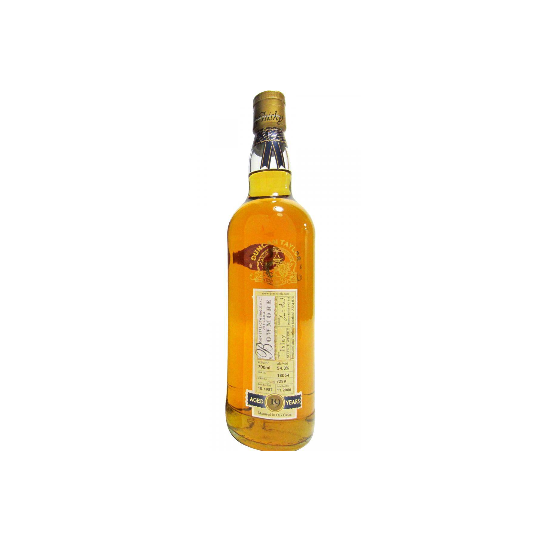 Bowmore Rare Auld 1987 19 Years Single Malt Whisky