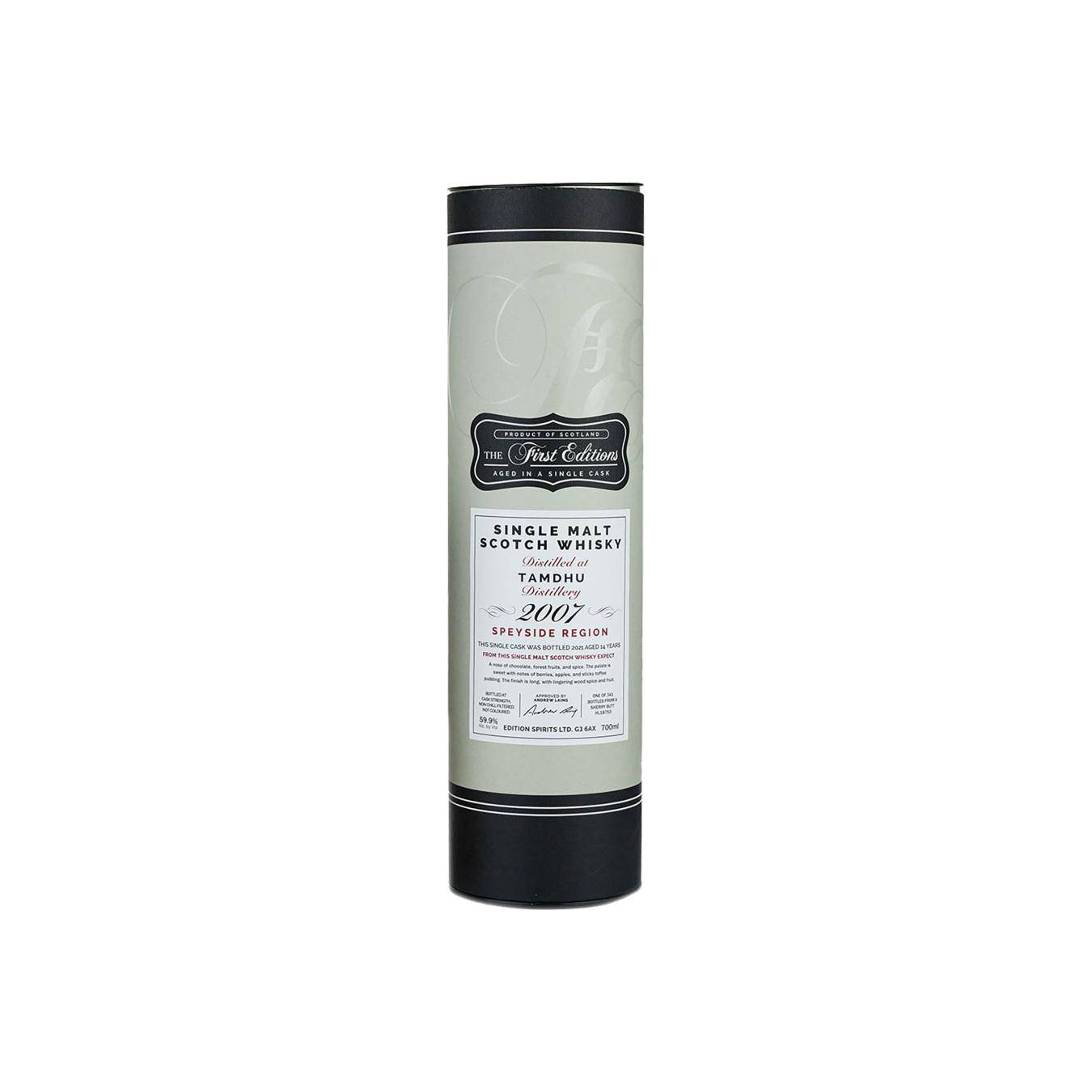 Tamdhu The First Editions 2007 14 Years Single Malt Whisky 2