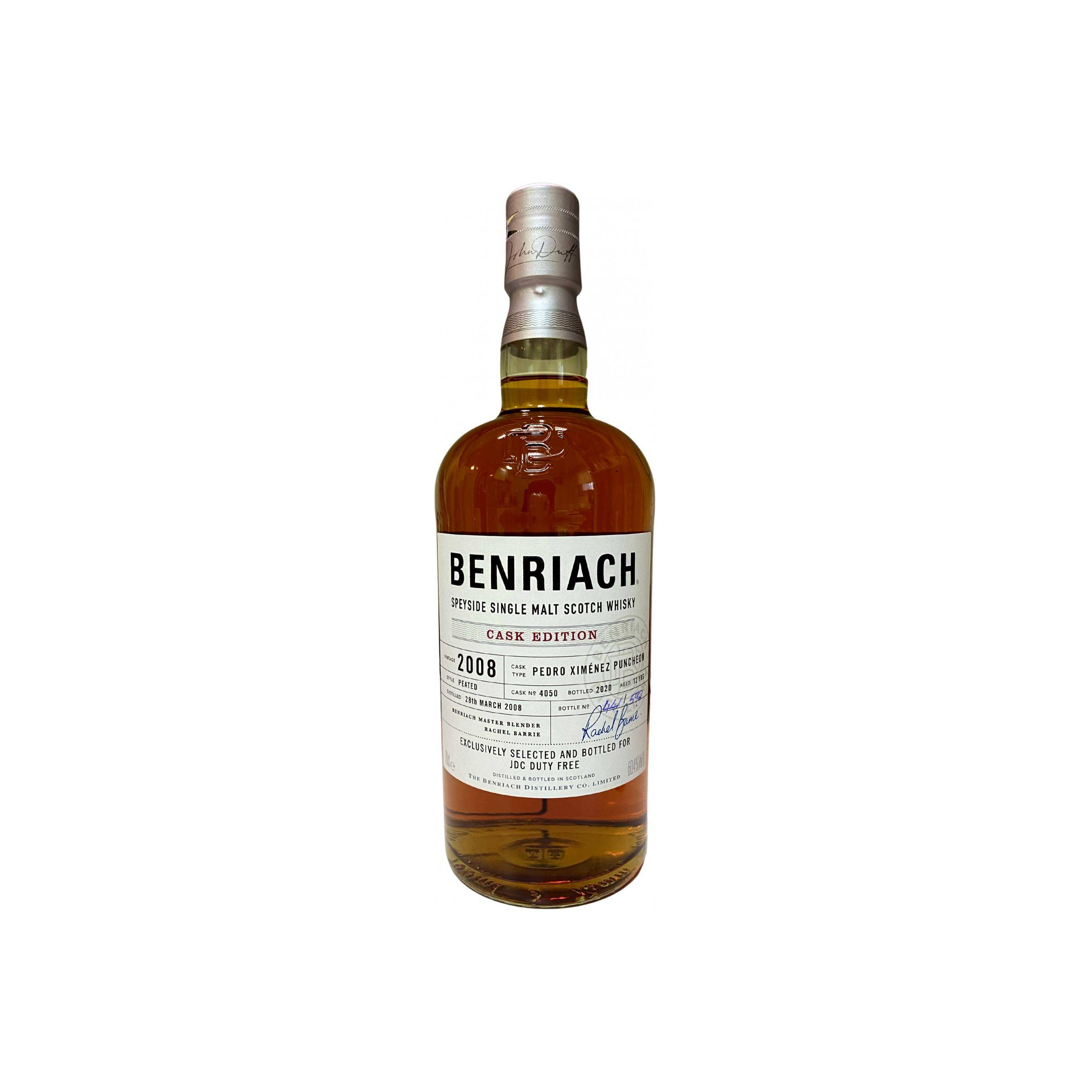 BenRiach 2008 12 Years Single Malt Whisky