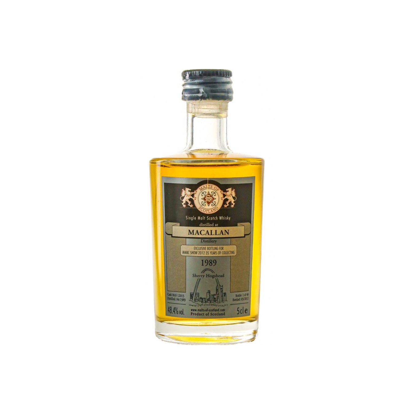 The Macallan Miniature 1989 22 Years Single Malt Whisky 2
