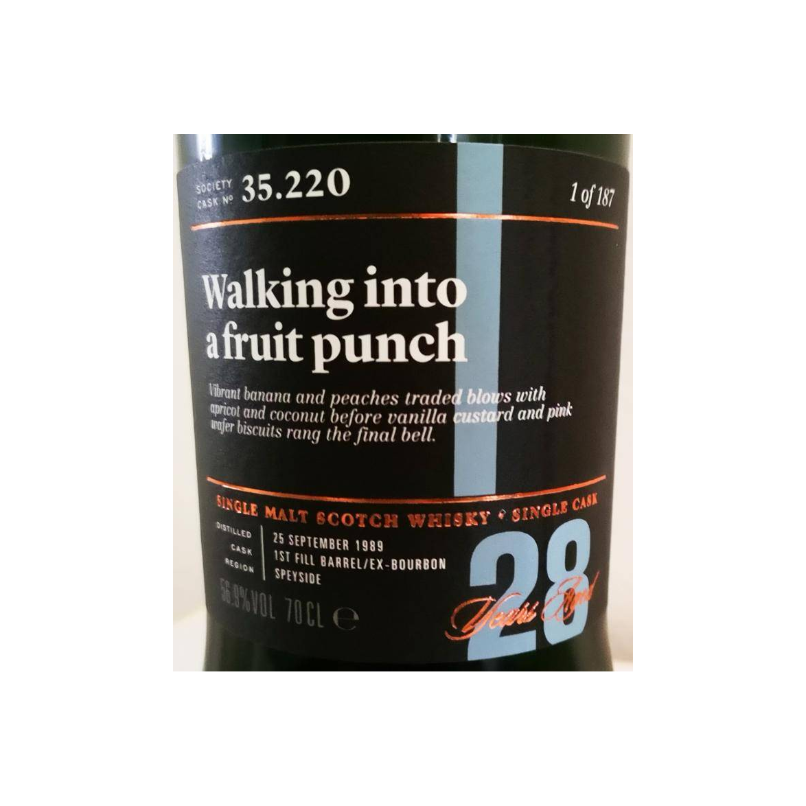 The Scotch Malt Whisky Society 1989 28 Years Single Malt Whisky 2