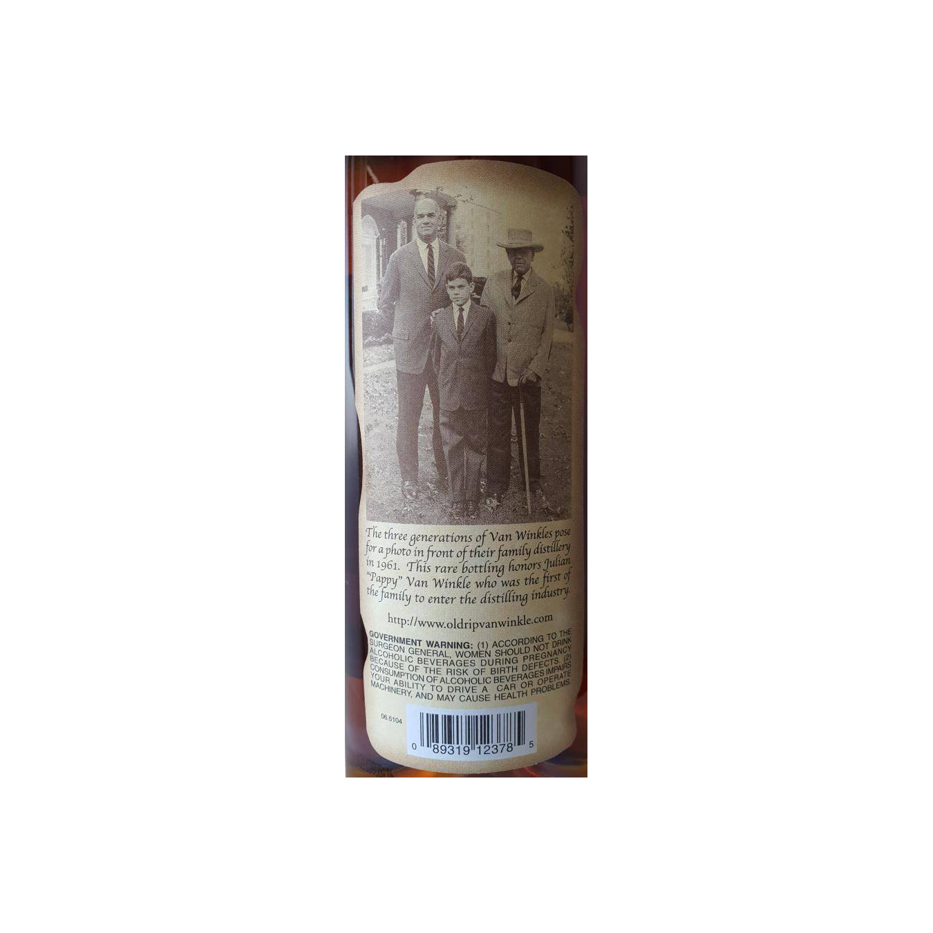 Pappy Van Winkle's 1985 23 Years Bourbon Whisky 2