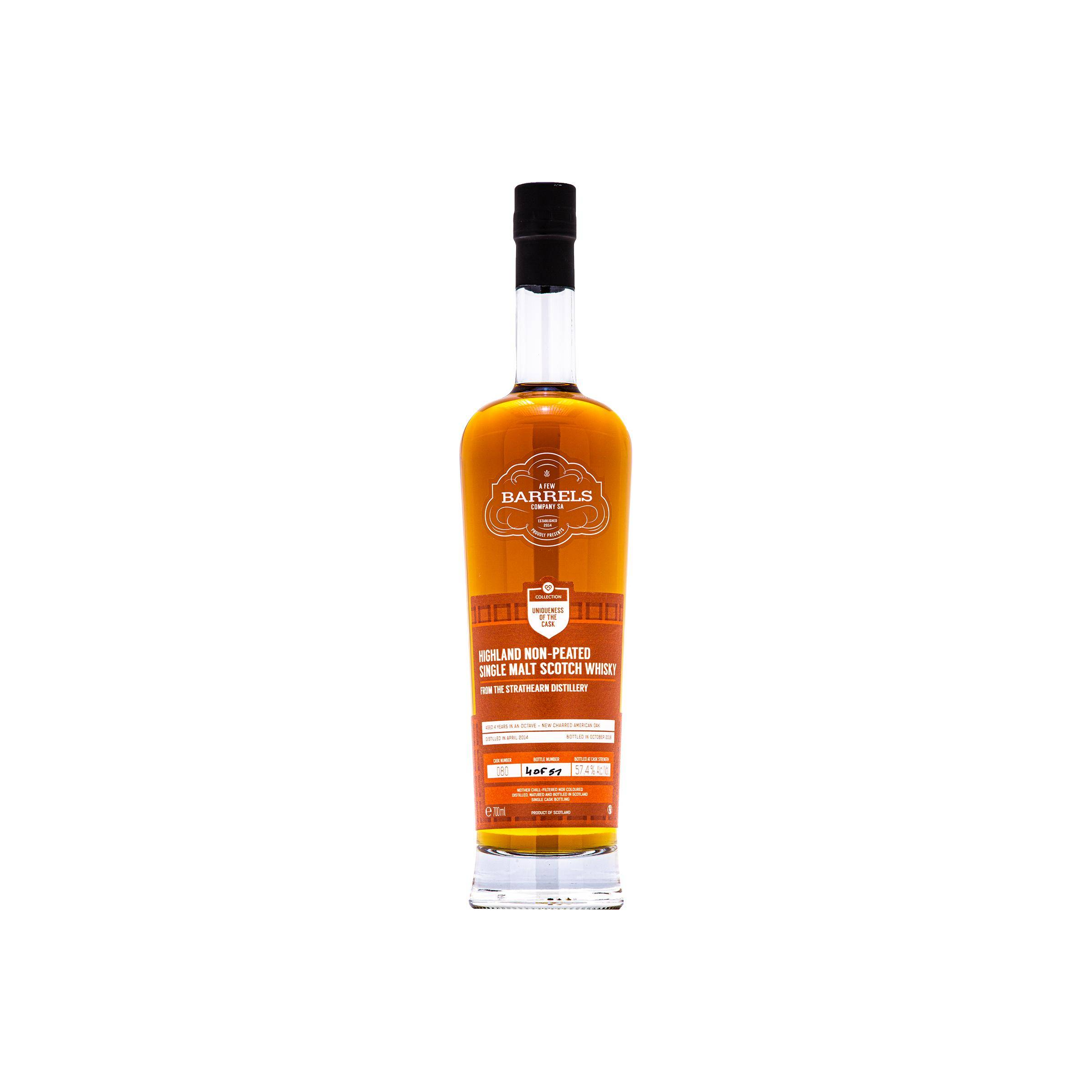Strathearn 2014 4 Years Single Malt Whisky