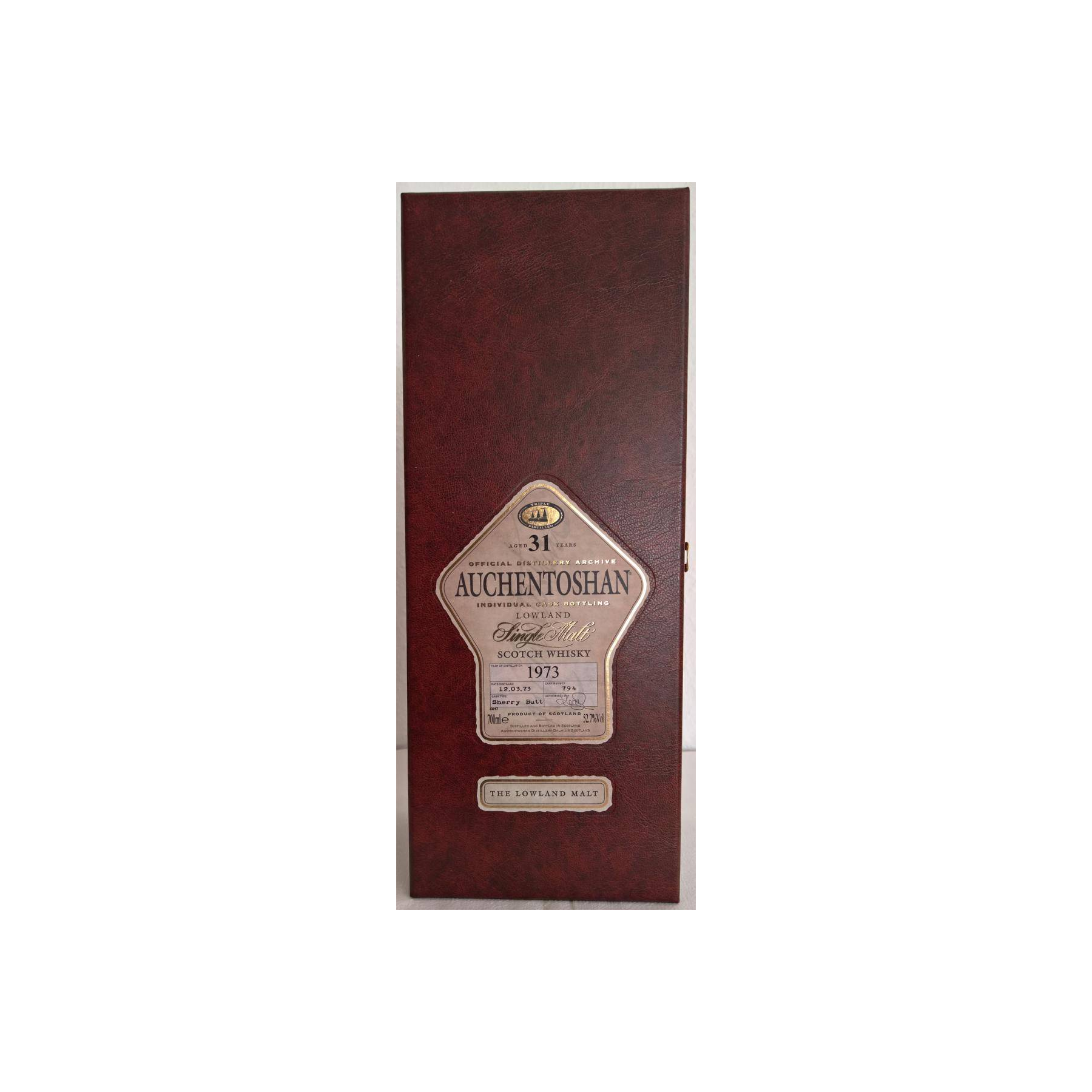 Auchentoshan Individual Cask Bottling 1973 31 Years Single Malt Whisky 2