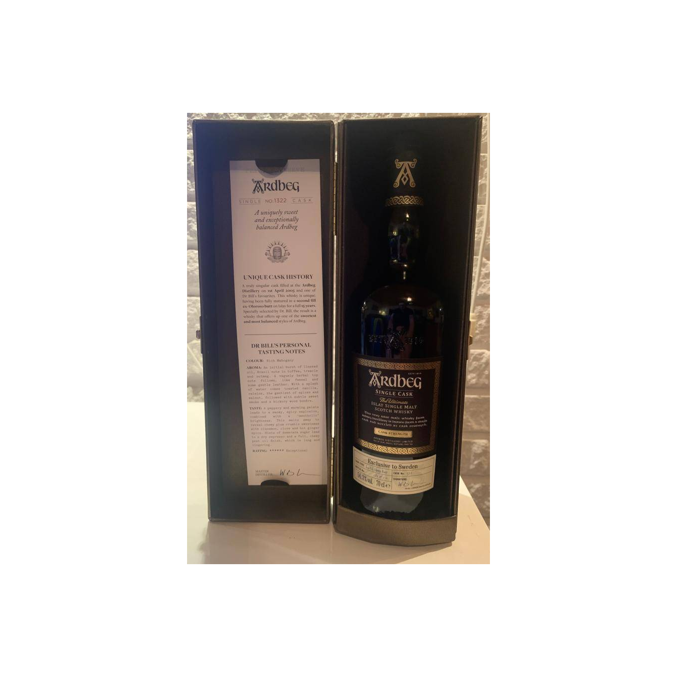Ardbeg Single Cask 2005 15 Years Single Malt Whisky 2