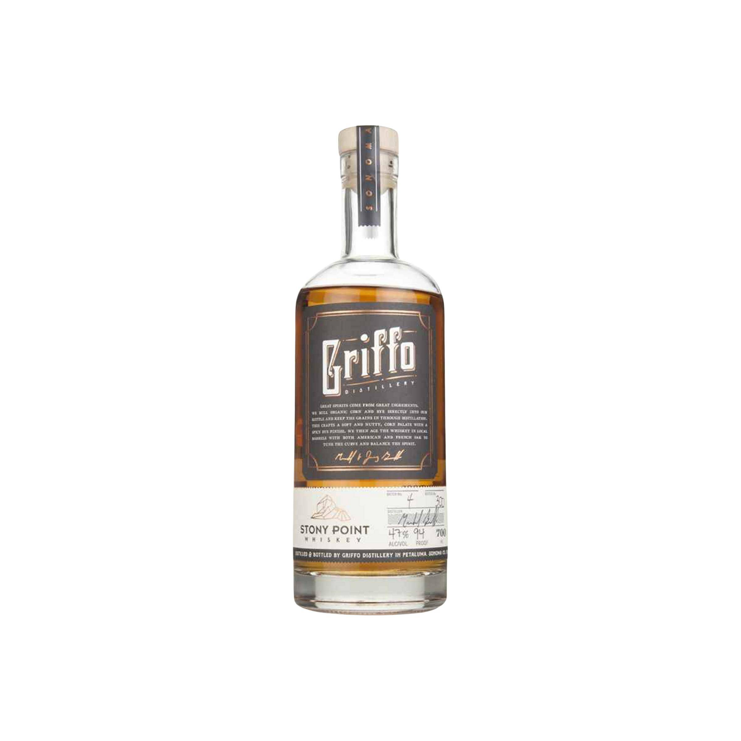 Griffo Distillery Stony Point Whiskey
