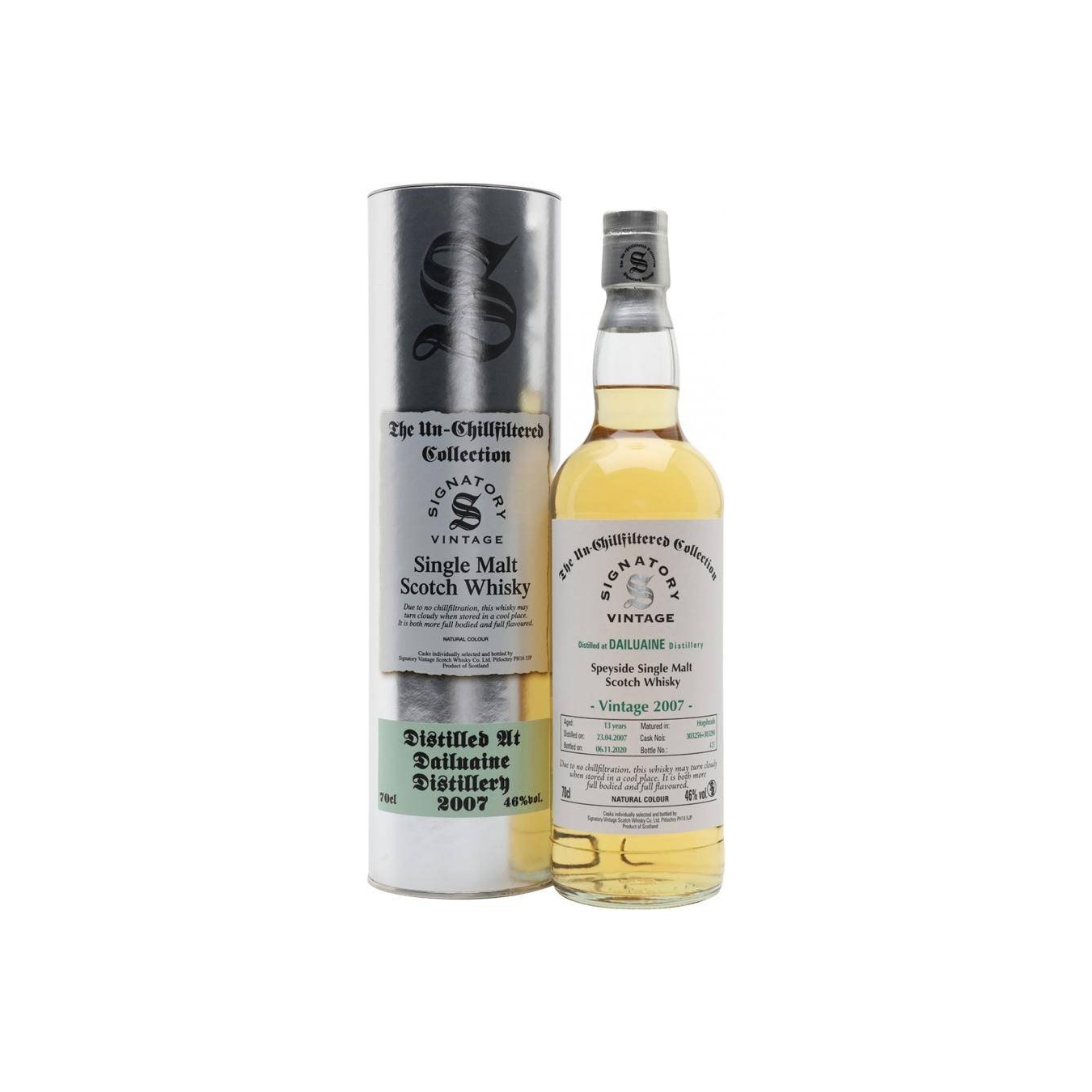 Dailuaine The Un-Chillfiltered Collection 2007 13 Years Single Malt Whisky 2