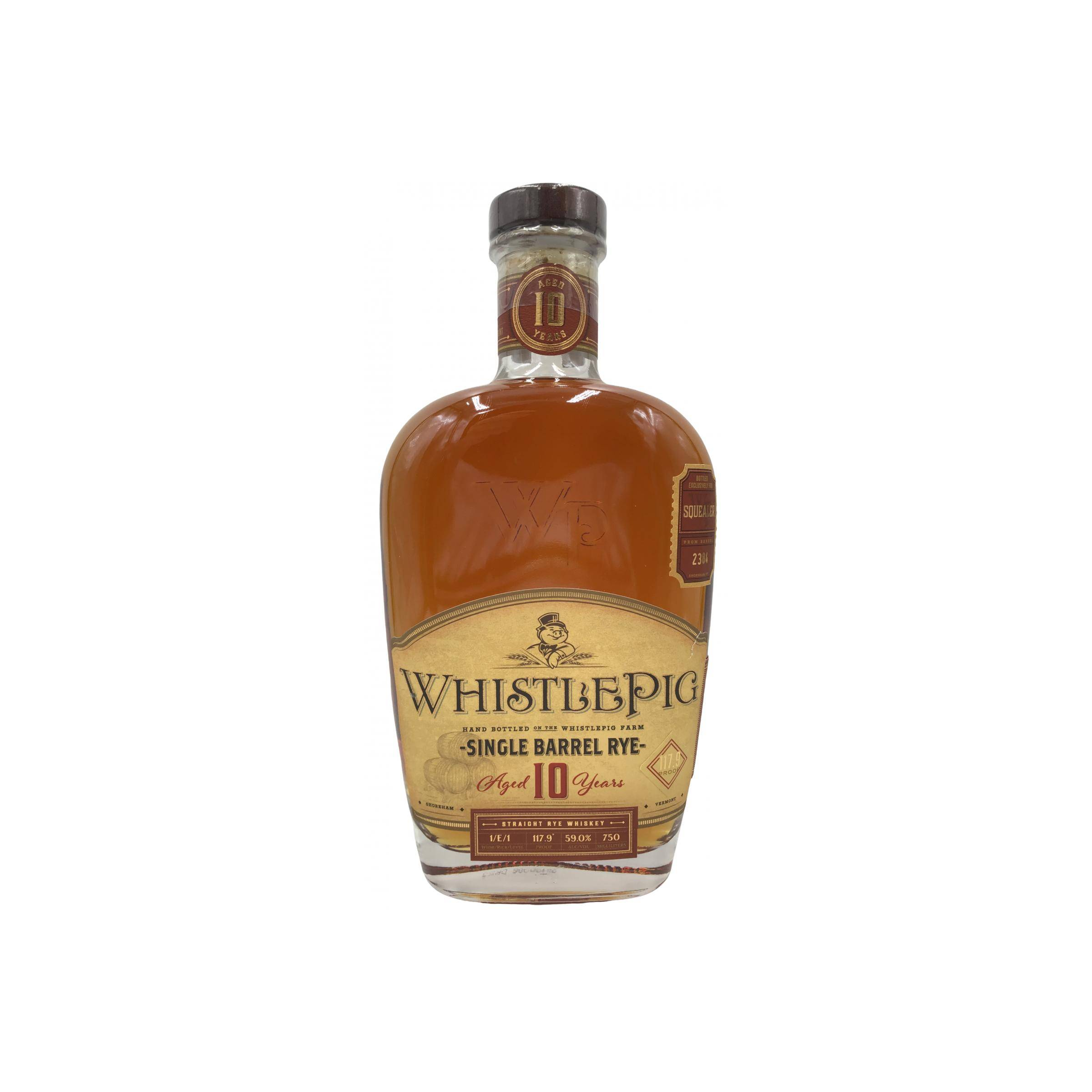 WhistlePig 10 Years Rye Whisky