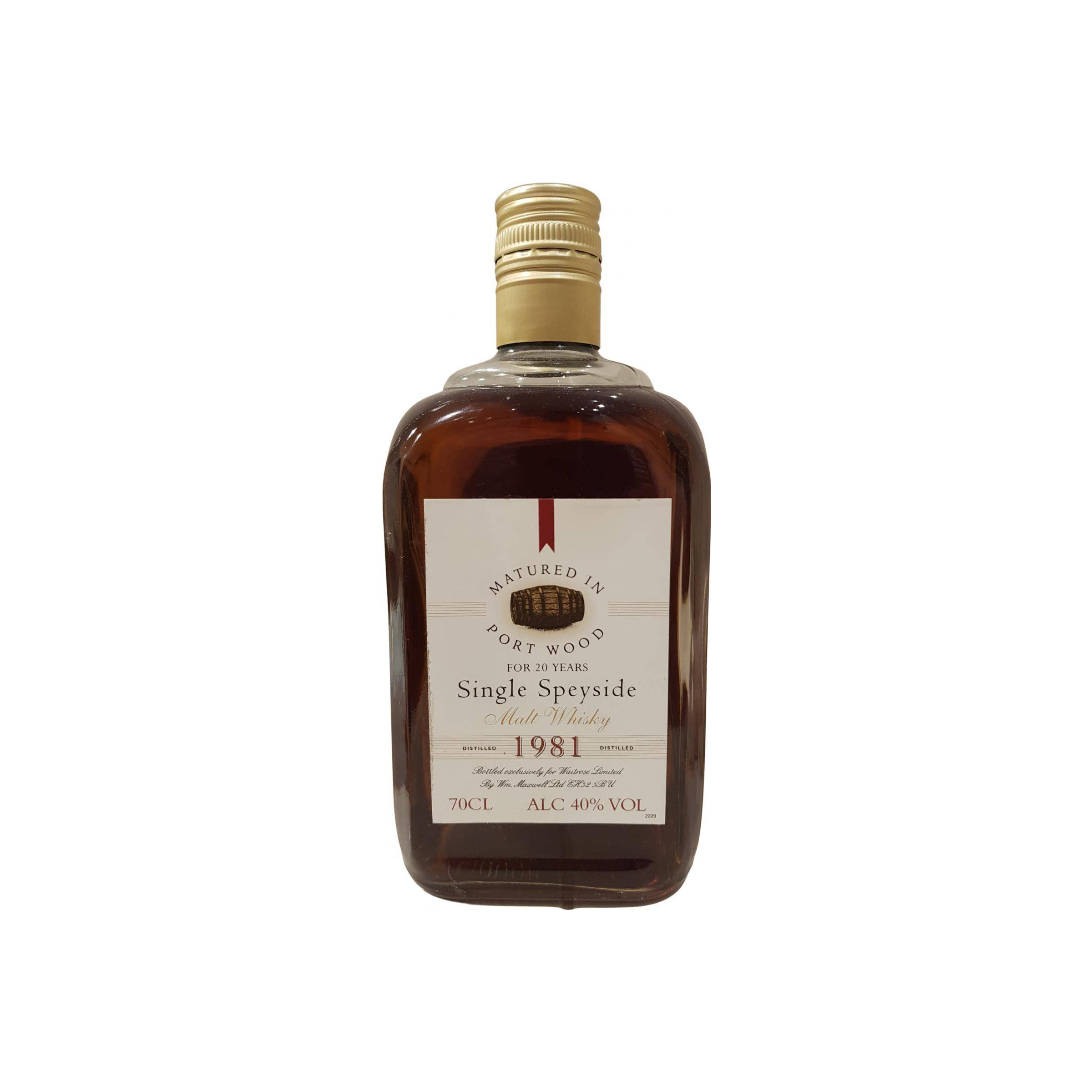 Single Speyside 1981 WmMx