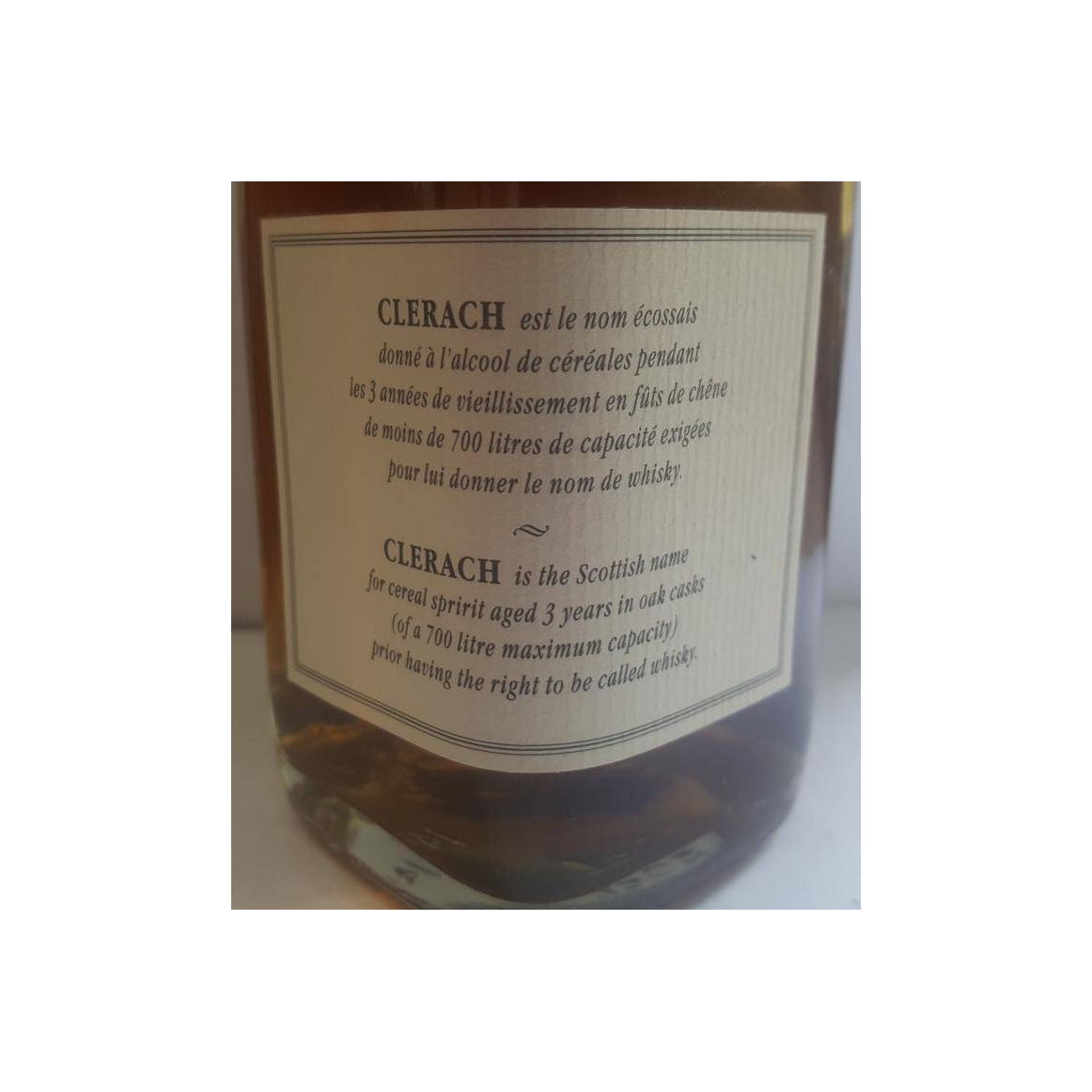 Michel Couvreur 2001 2 Years Spirit Whisky 2