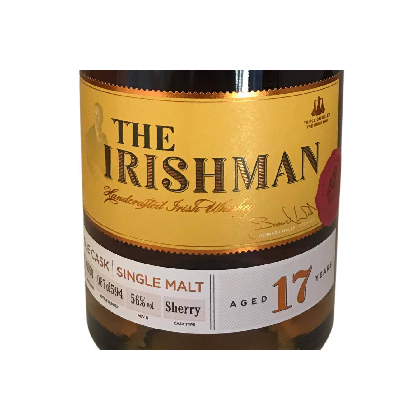 The Irishman Single Cask 2003 17 Years Single Malt Whisky 2