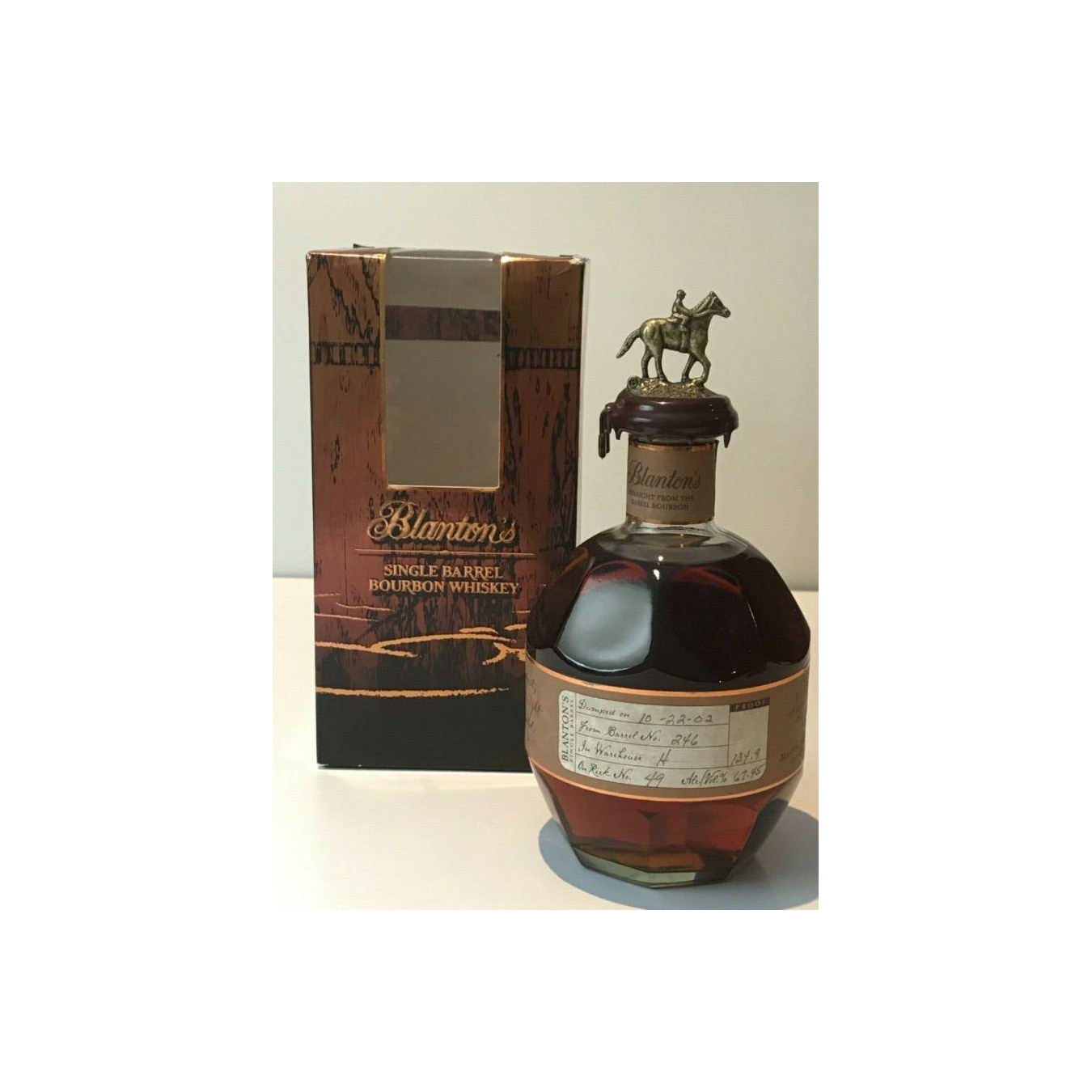 Blanton's 2002 Bourbon Whisky 3