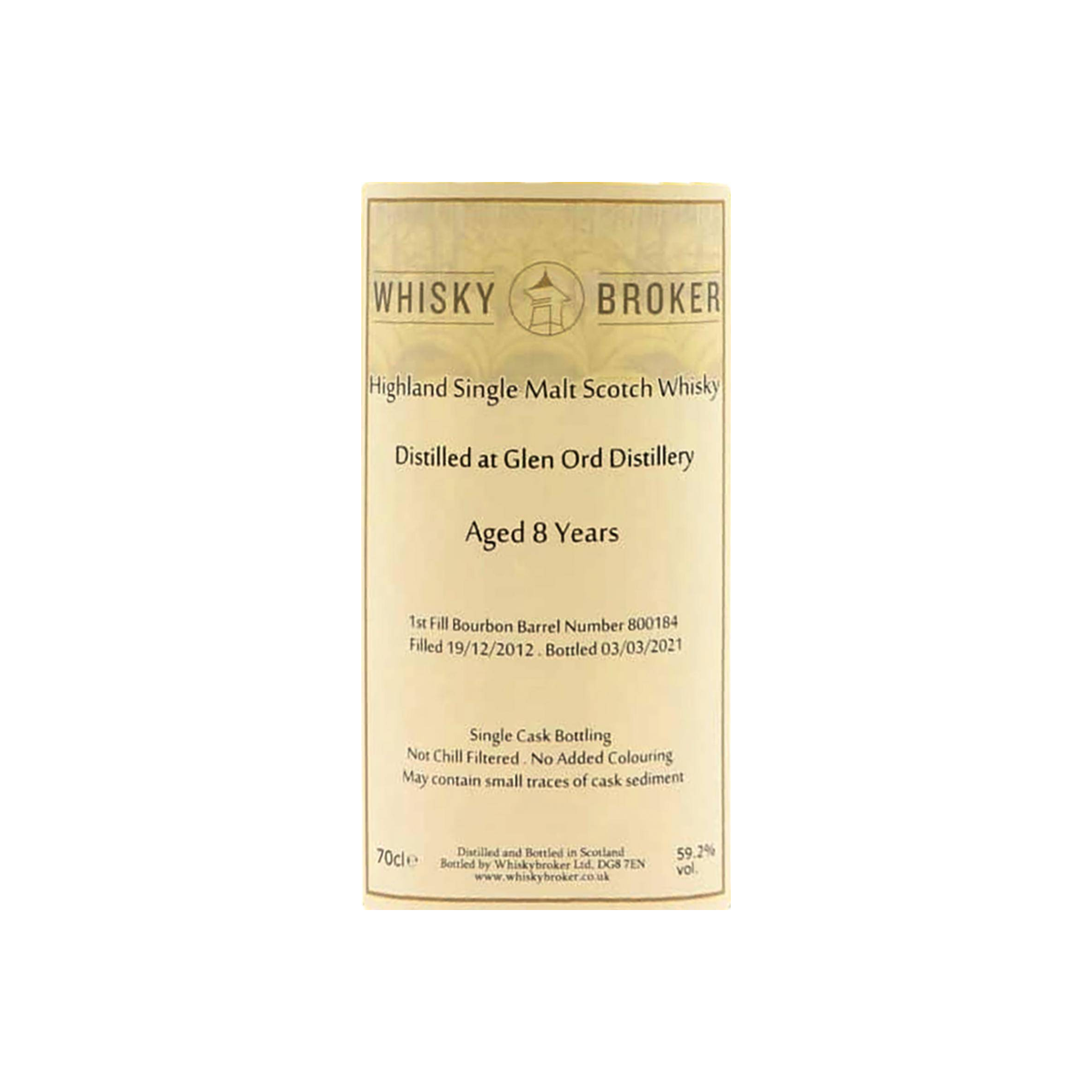 Glen Ord 2012 8 Years Single Malt Whisky 3