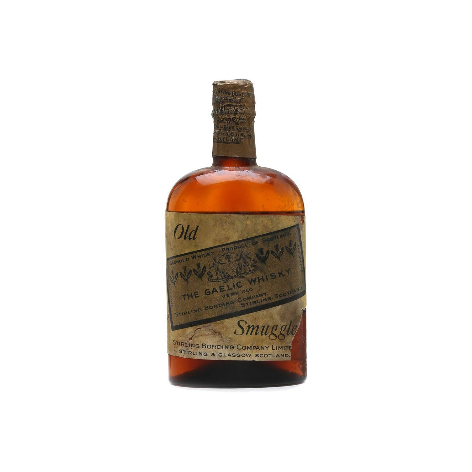 Gaelic Old Smuggler Brand Very Old