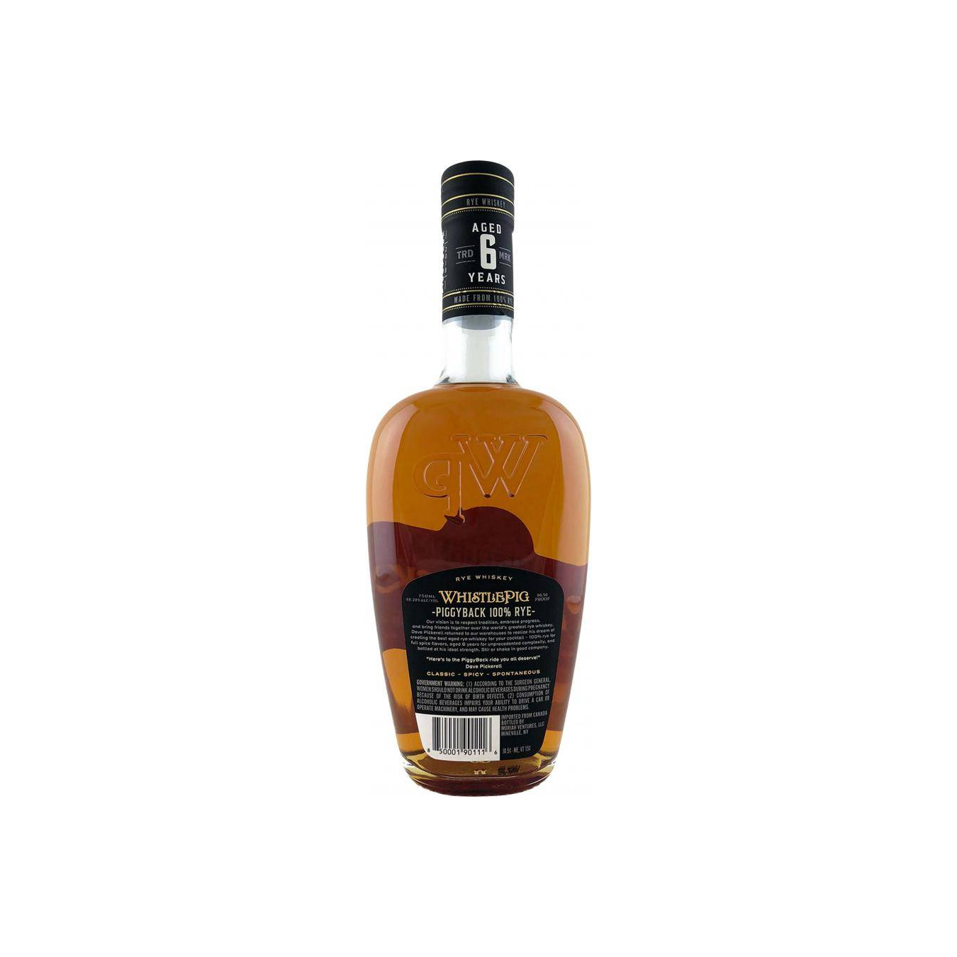 WhistlePig 6 Years Rye Whisky 2