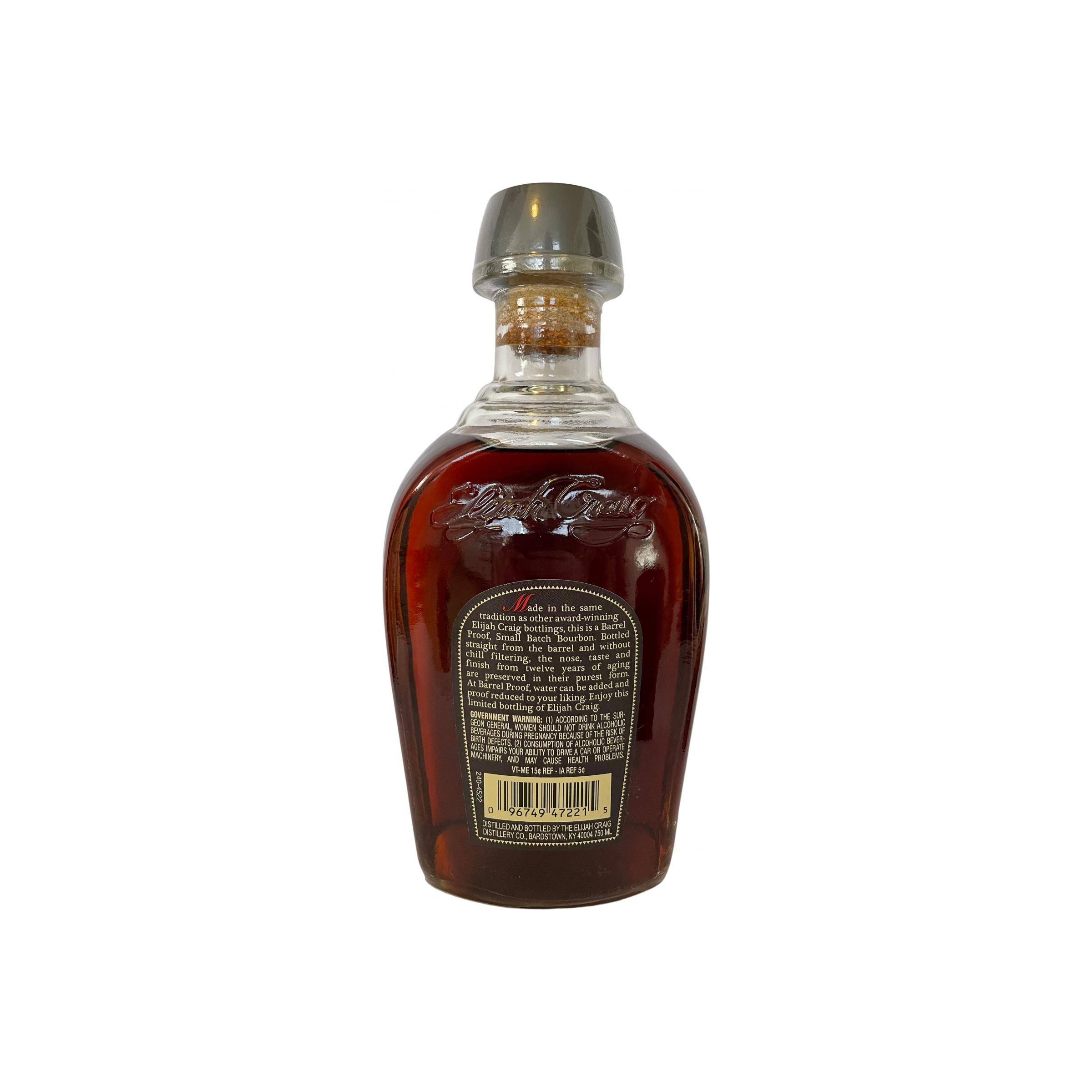 Elijah Craig 12 Years Bourbon Whisky 2