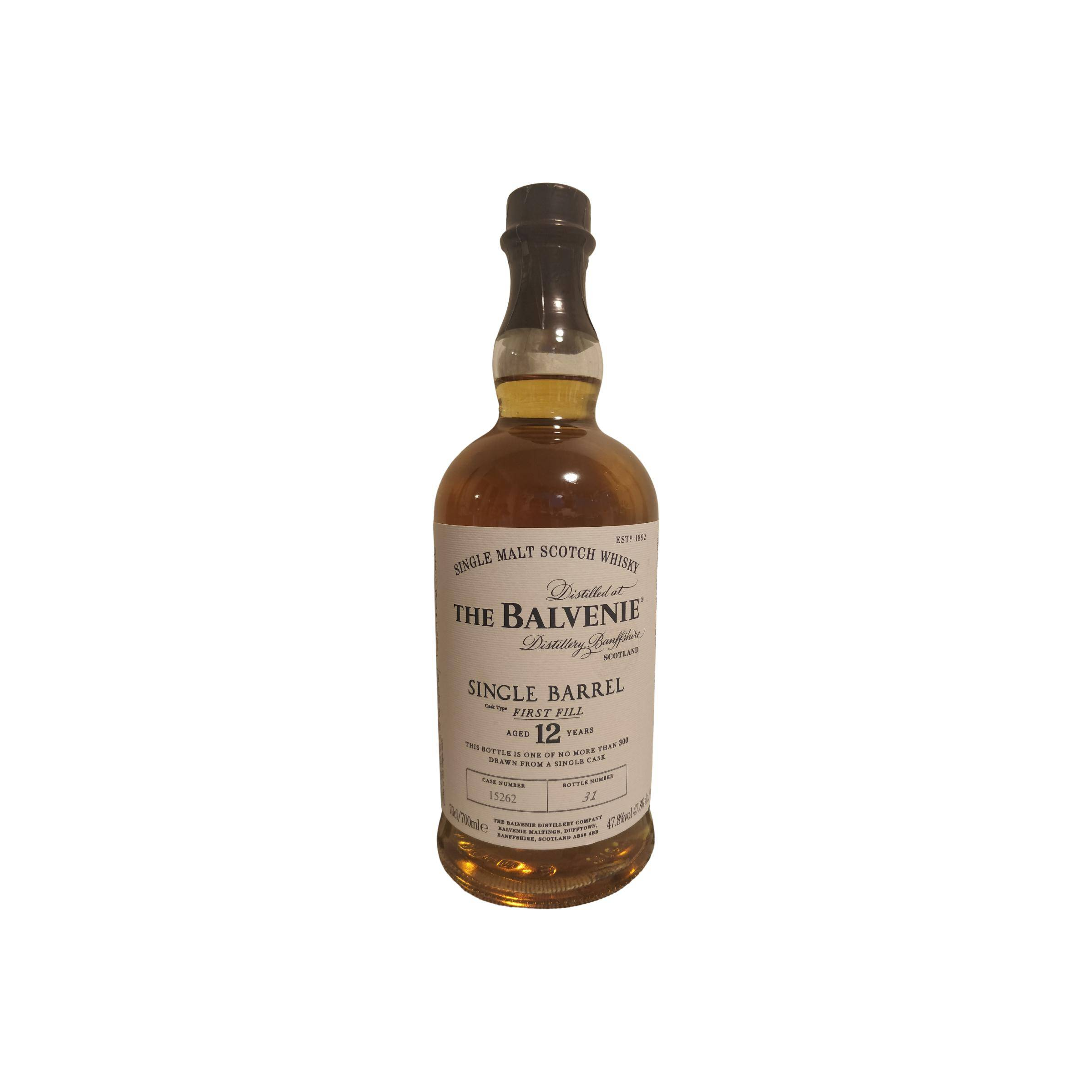 The Balvenie Single Cask 12 Years Single Malt Whisky