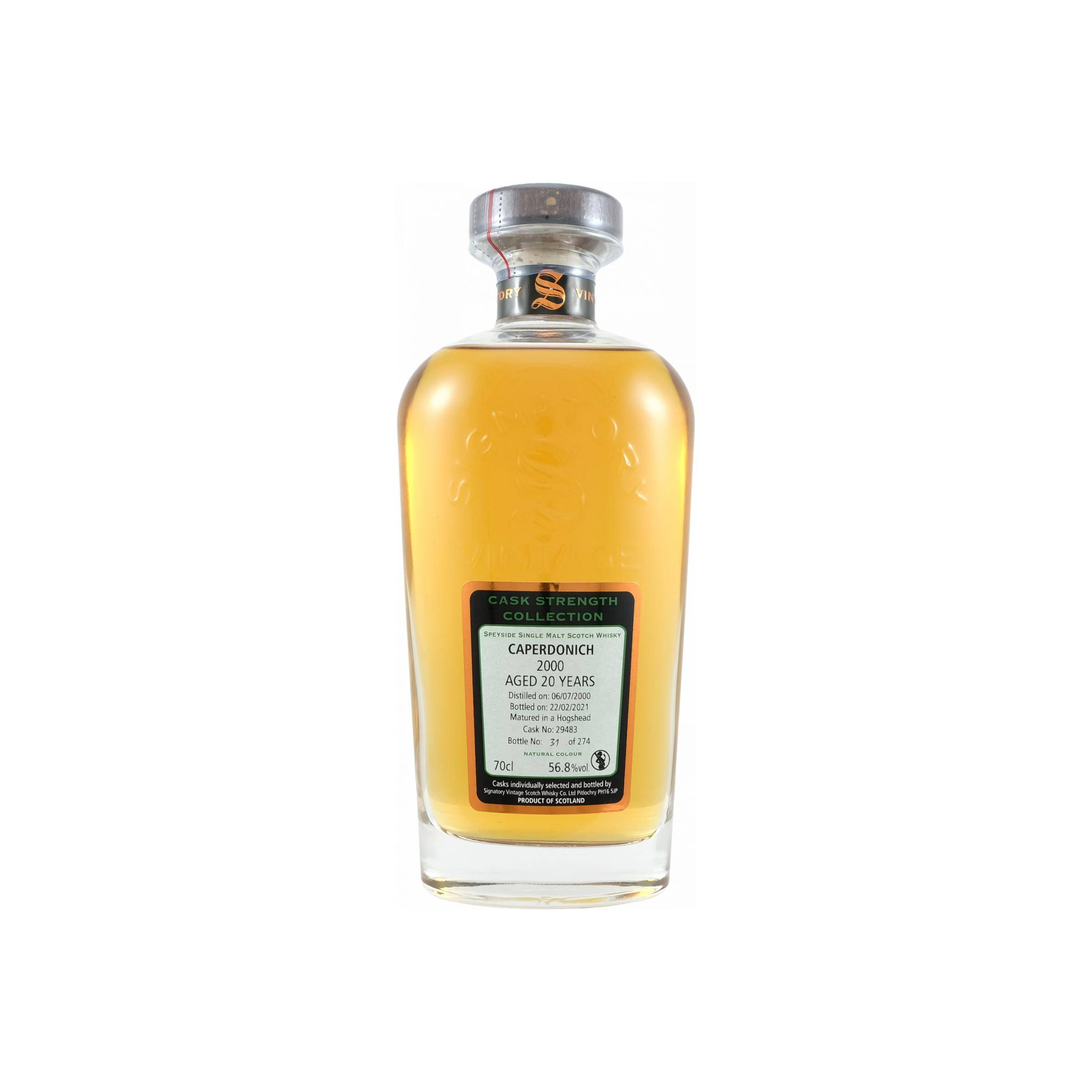Caperdonich Cask Strength Collection 2000 20 Years Single Malt Whisky