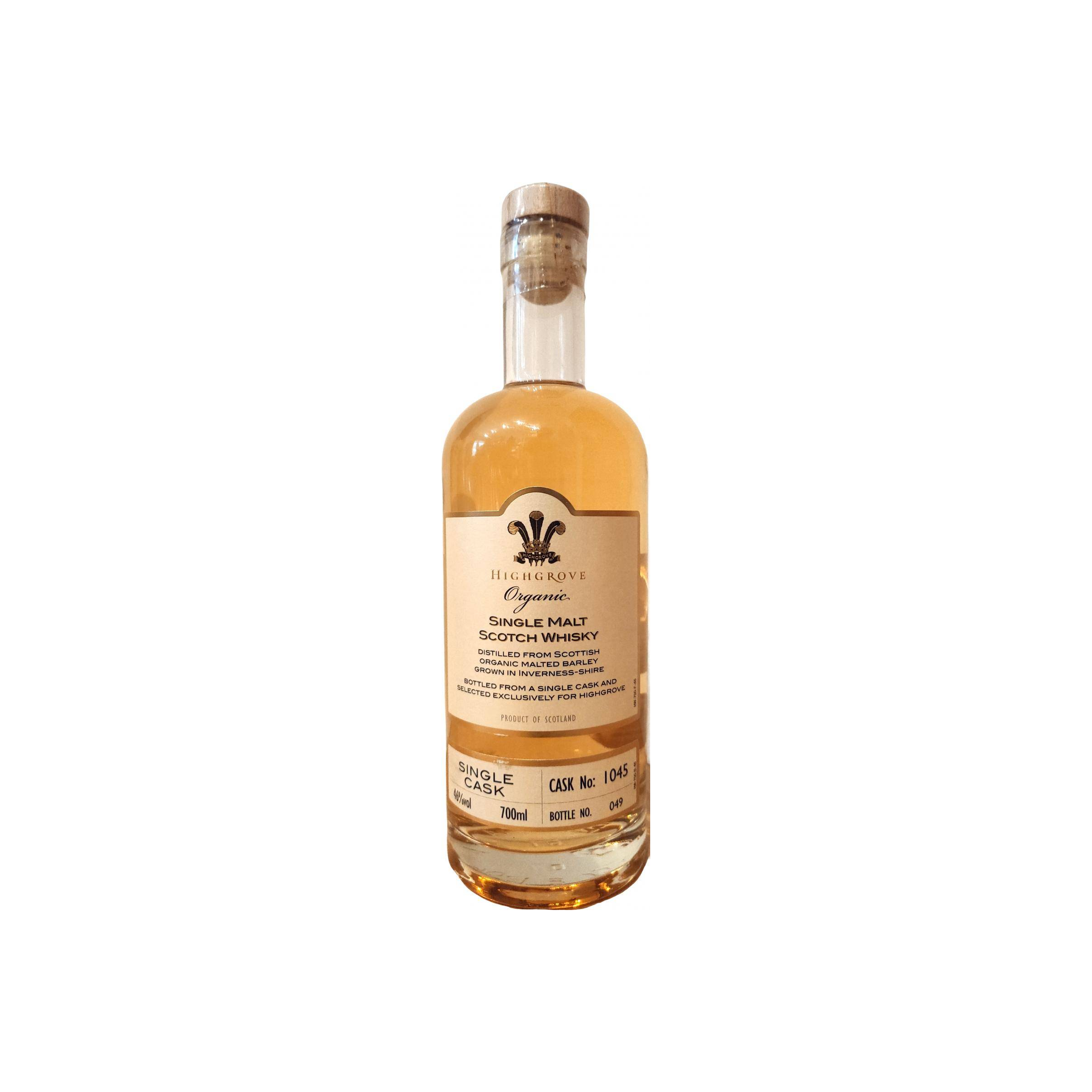 Highgrove Organic Single Malt Scotch Whisky