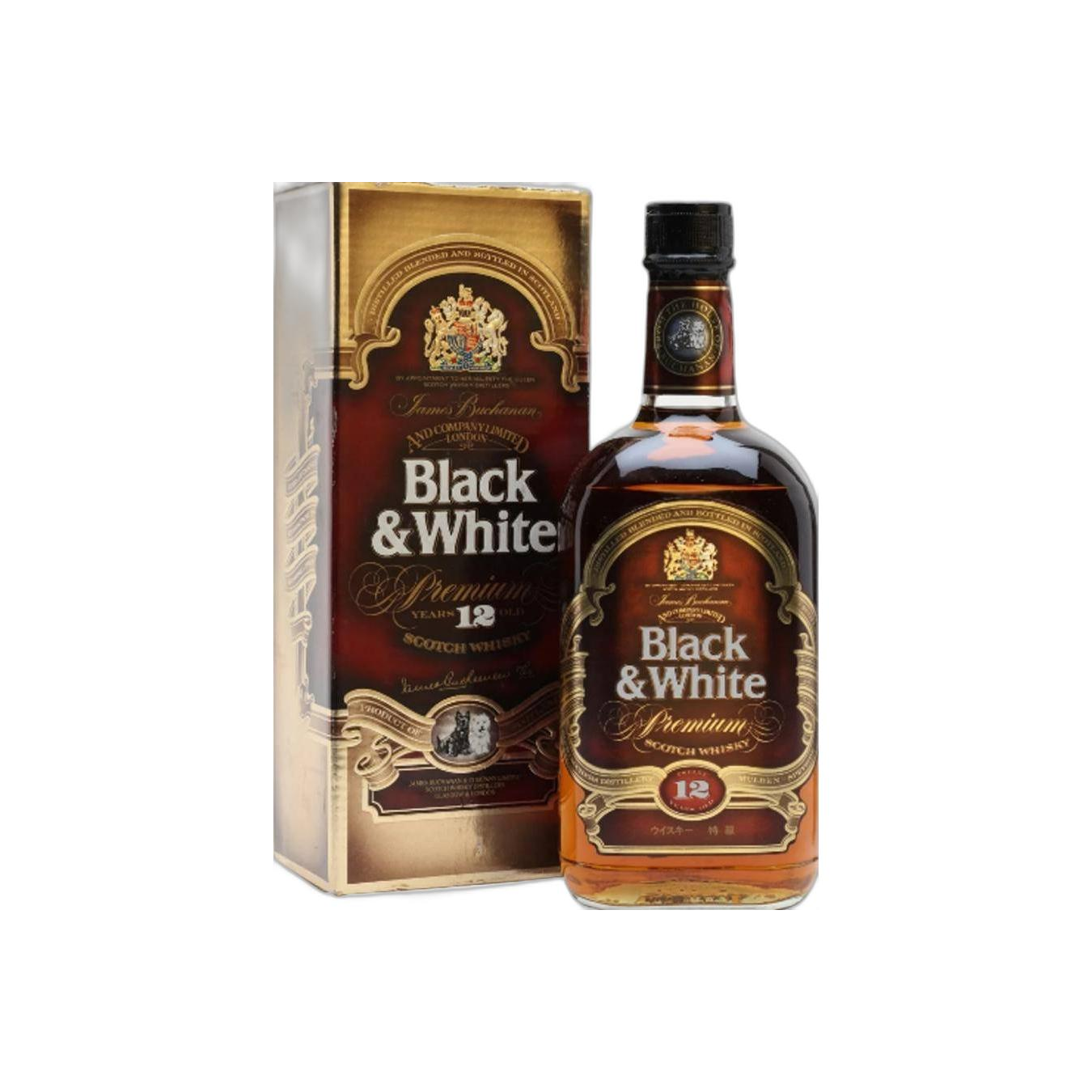 Black & White 12 Years Blended Whisky