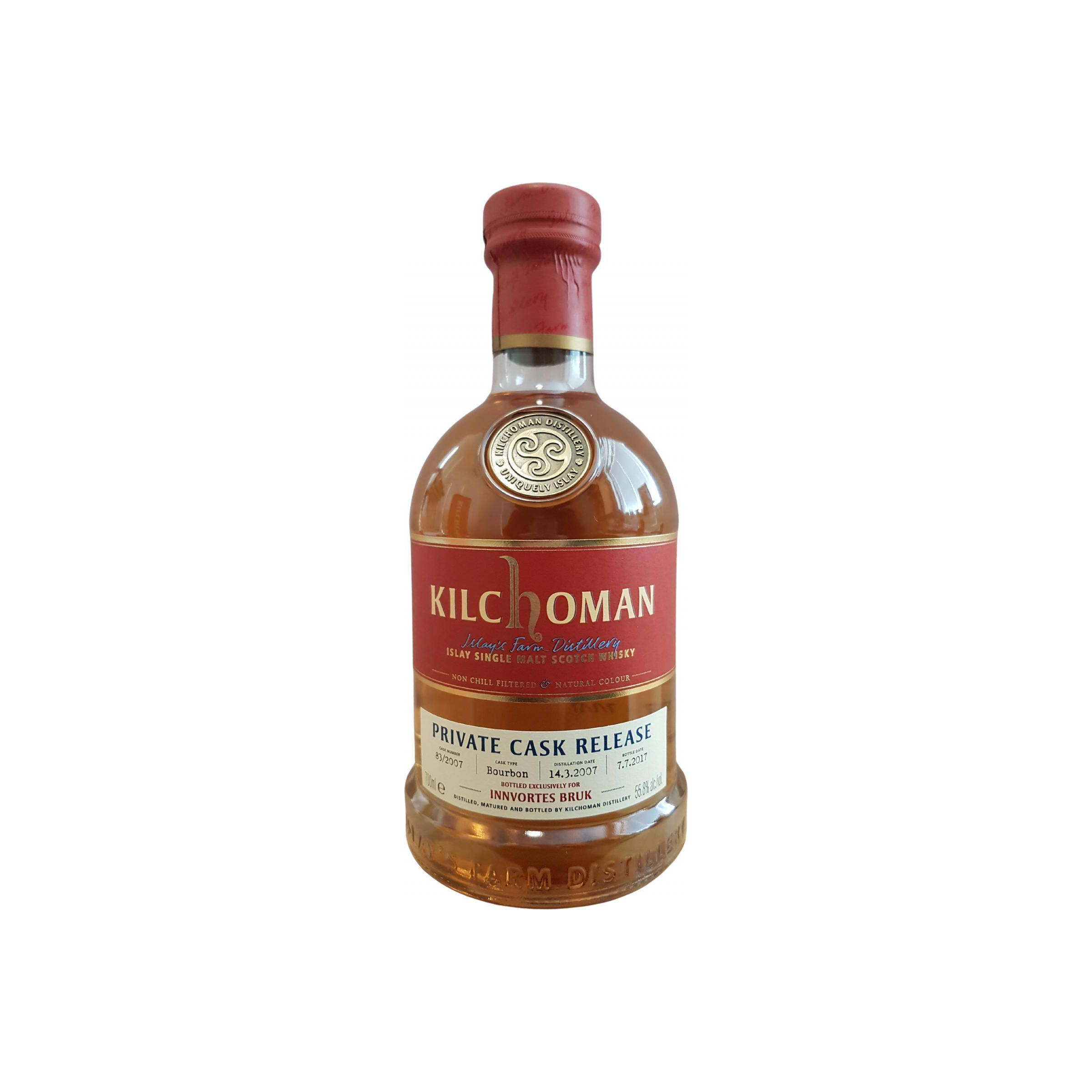 Kilchoman 2007 10 Years Single Malt Whisky
