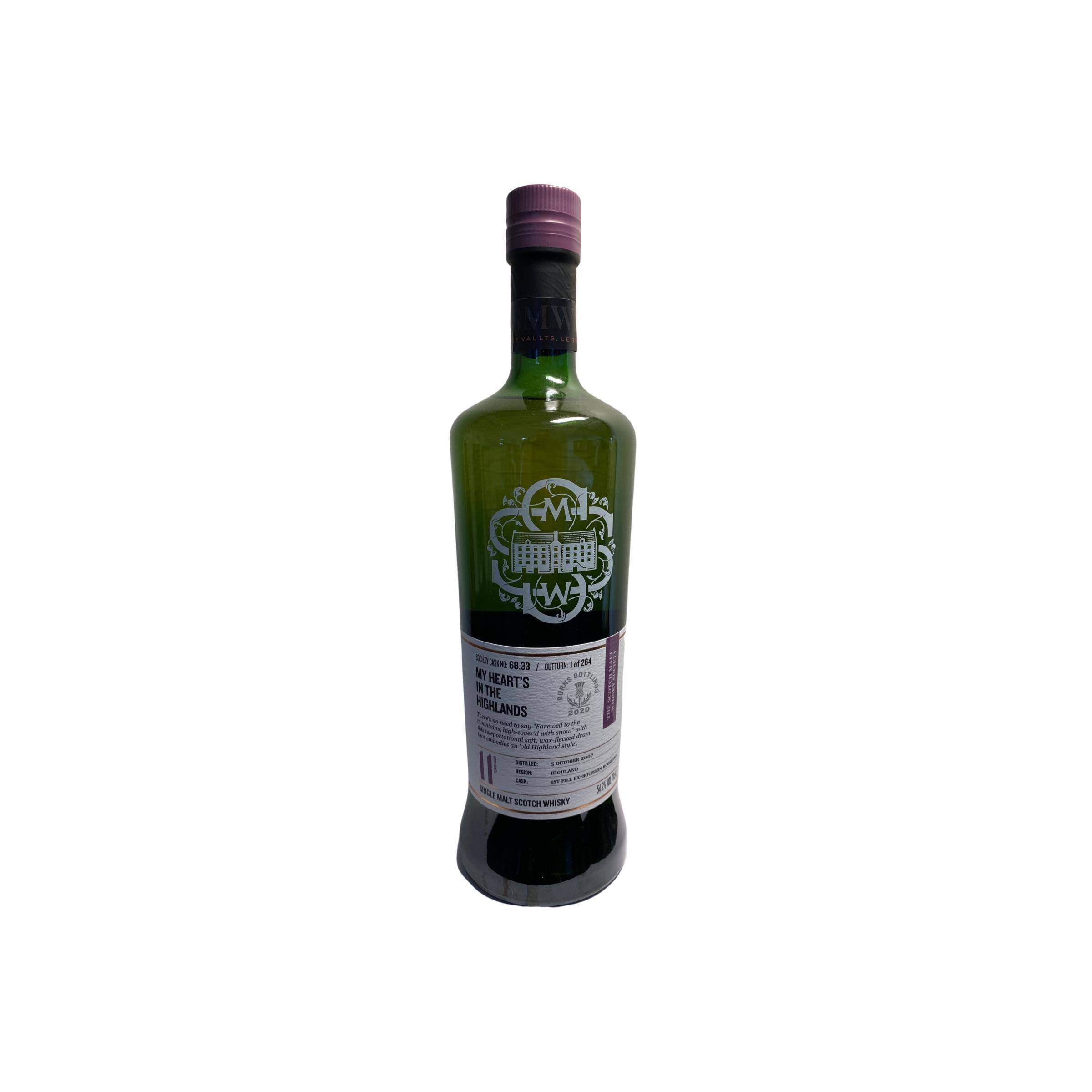 The Scotch Malt Whisky Society 2007 11 Years Single Malt Whisky