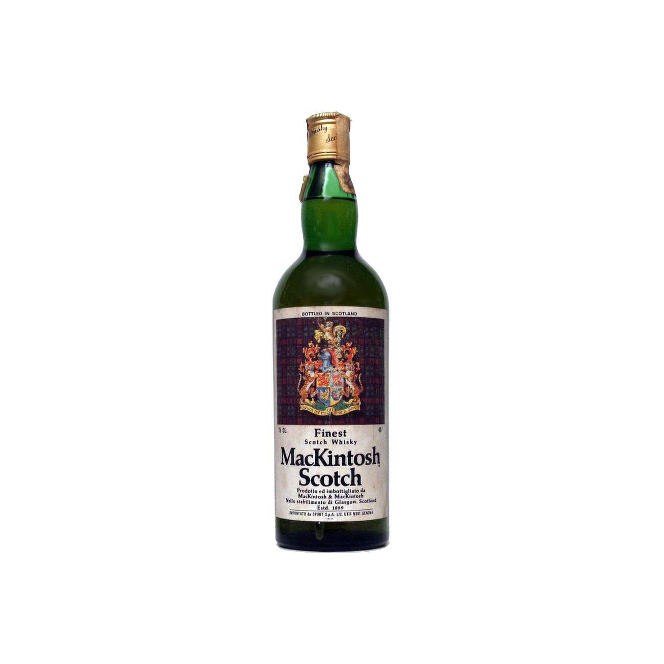 MacKintosh Scotch Finest Scotch Whisky