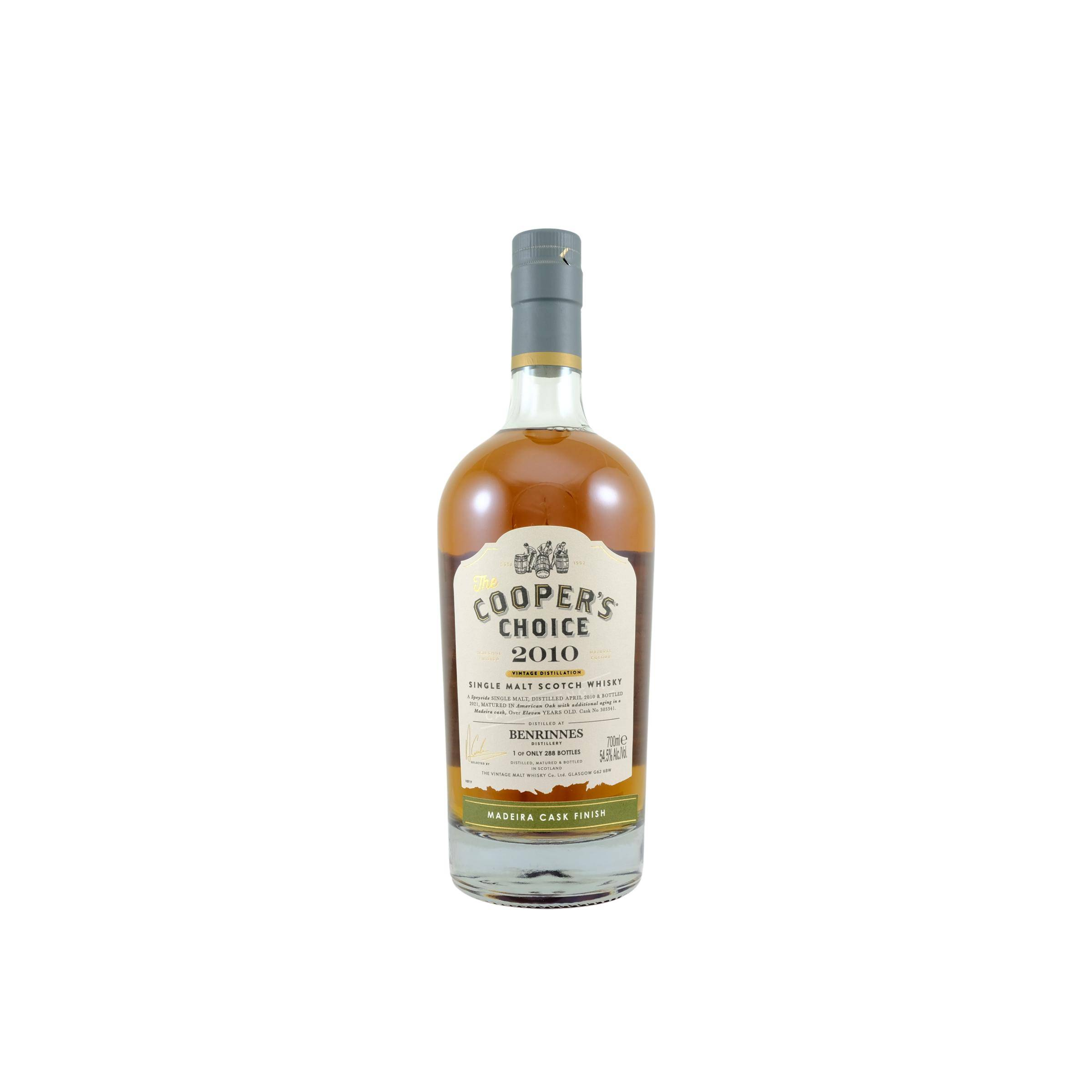Benrinnes The Cooper's Choice 2010 11 Years Single Malt Whisky