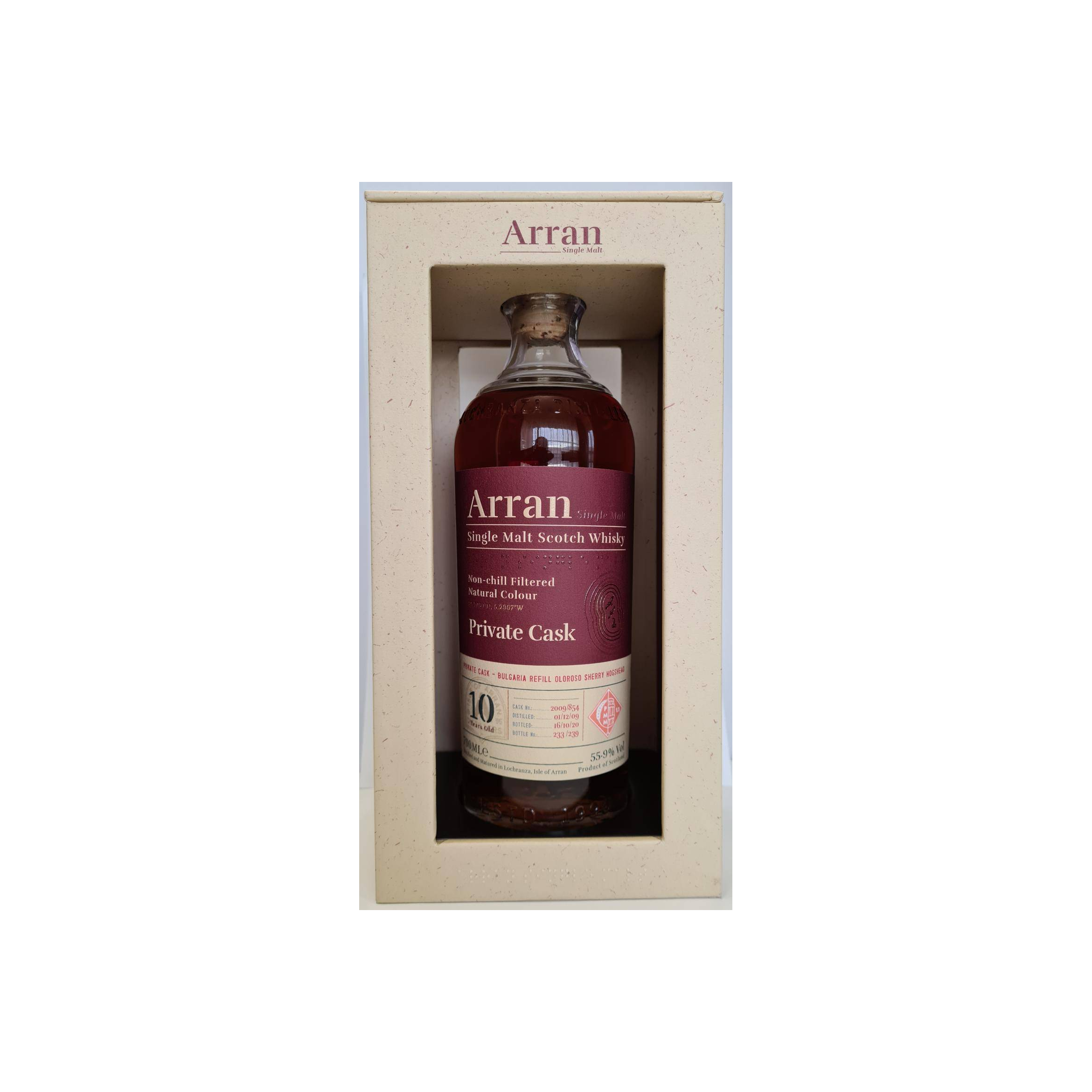 Arran 2009 10 Years Single Malt Whisky 2