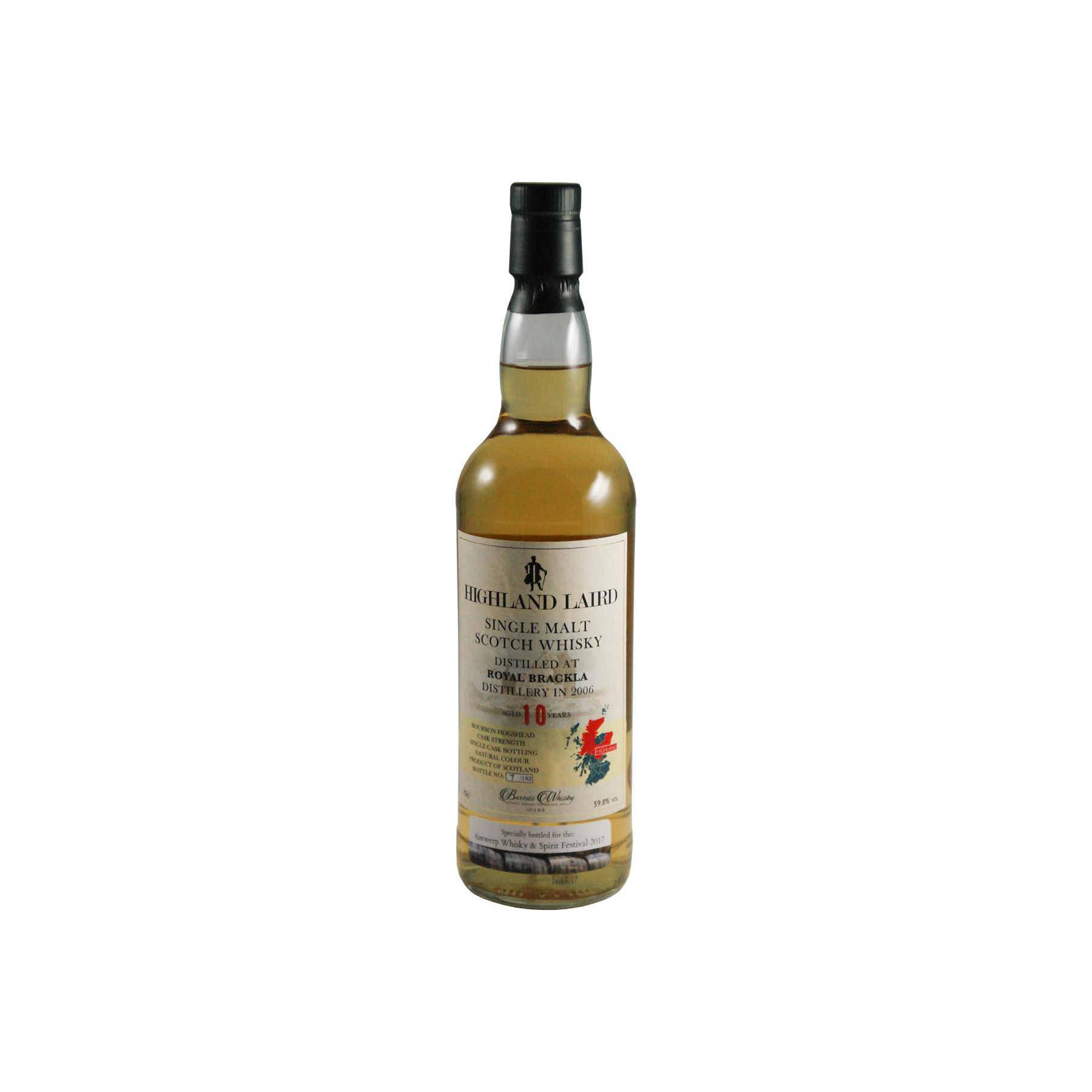 Royal Brackla 2006 10 Years Single Malt Whisky