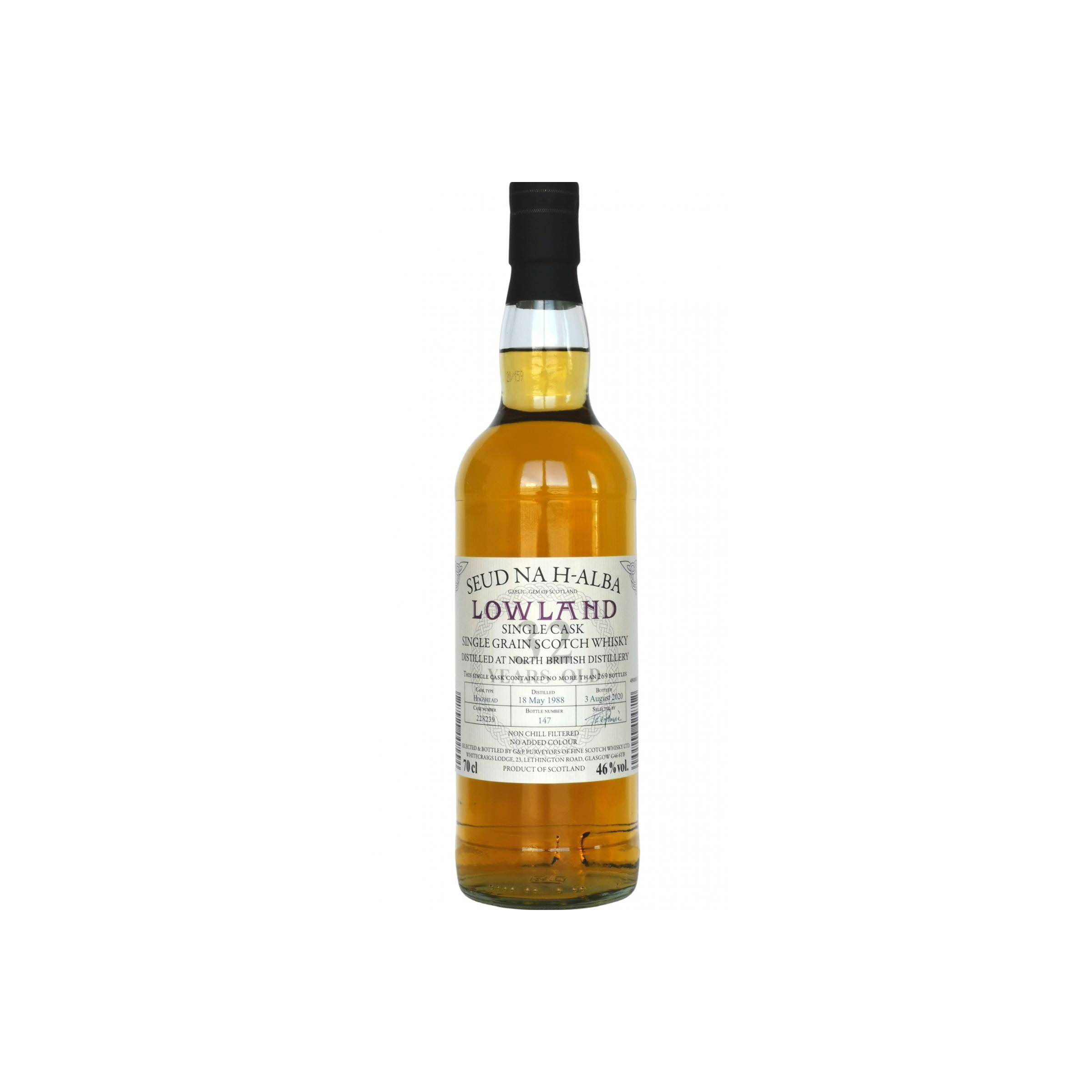 North British 1988 32 Years Single Grain Whisky