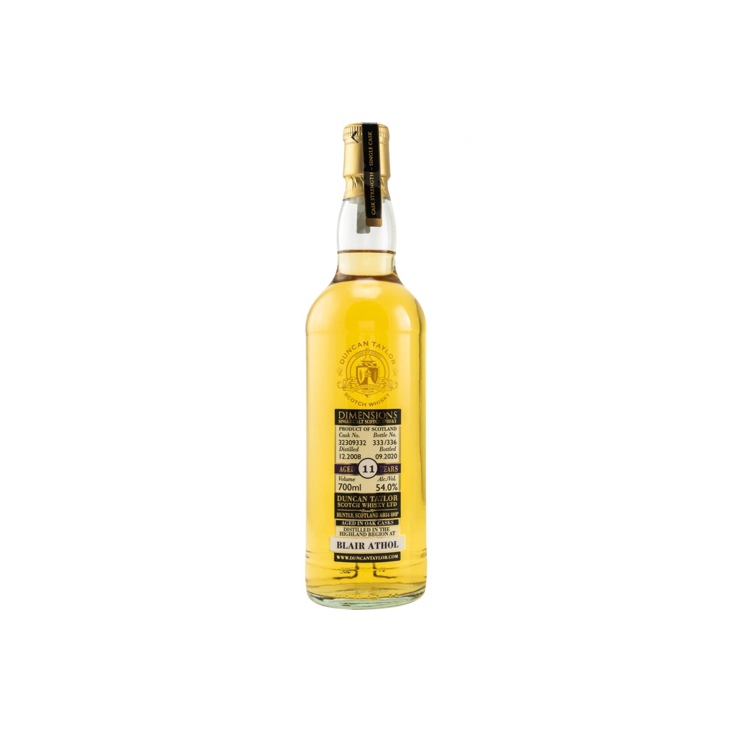 Blair Athol Dimensions 2008 11 Years Single Malt Whisky